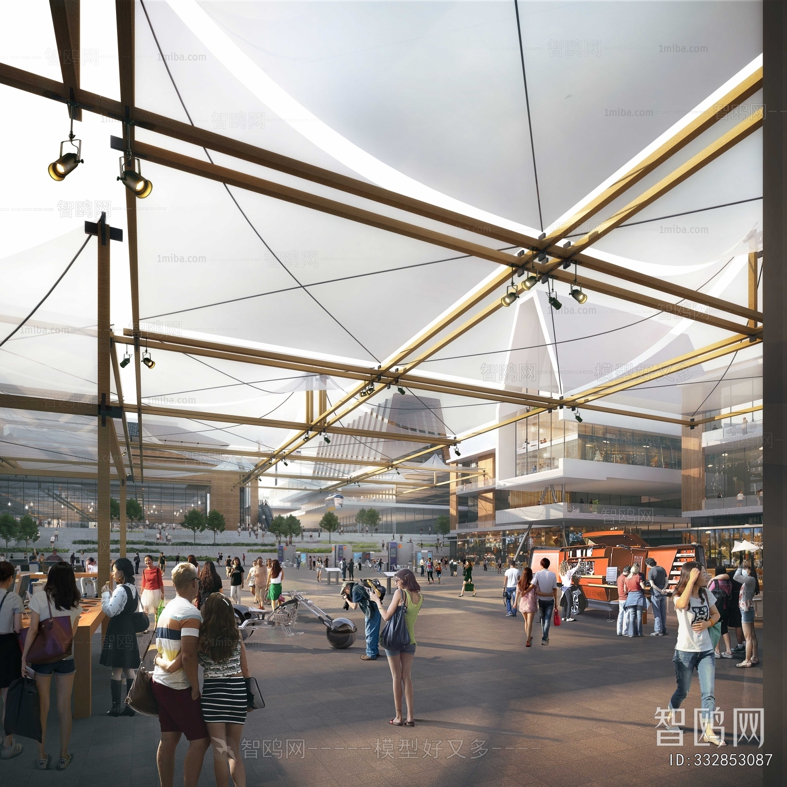 Modern Shopping Mall