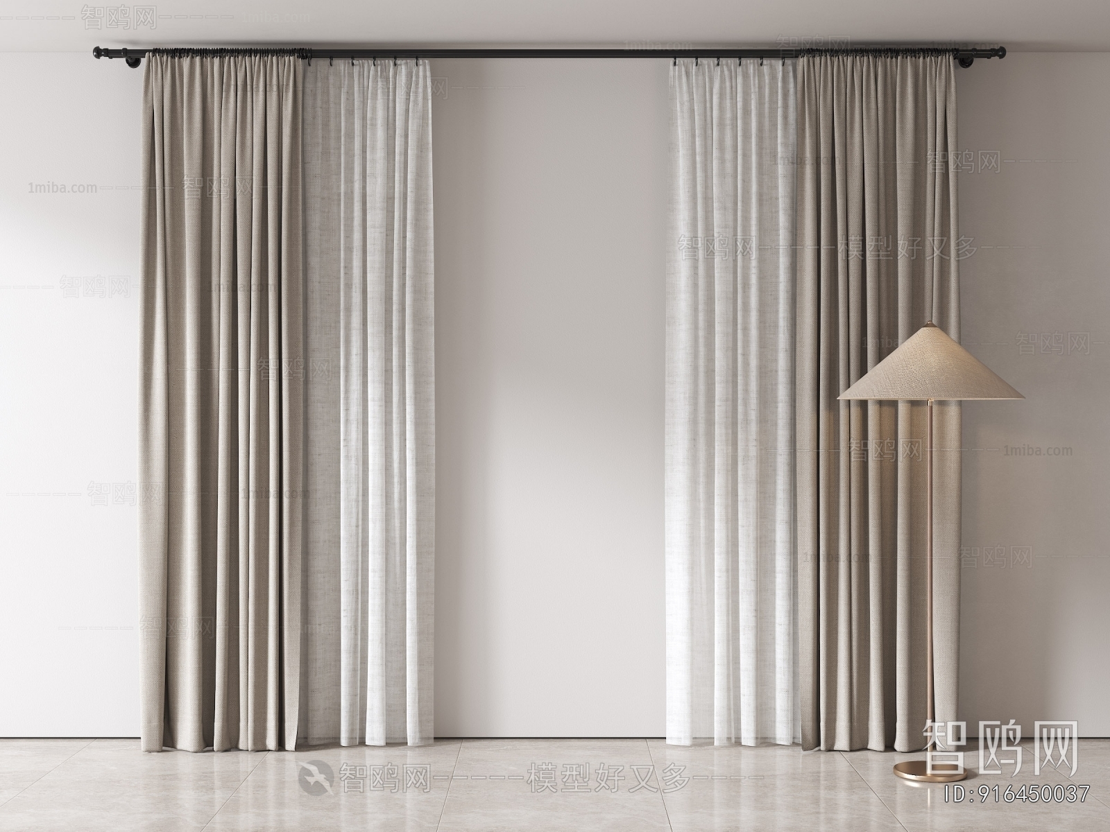 Modern The Curtain