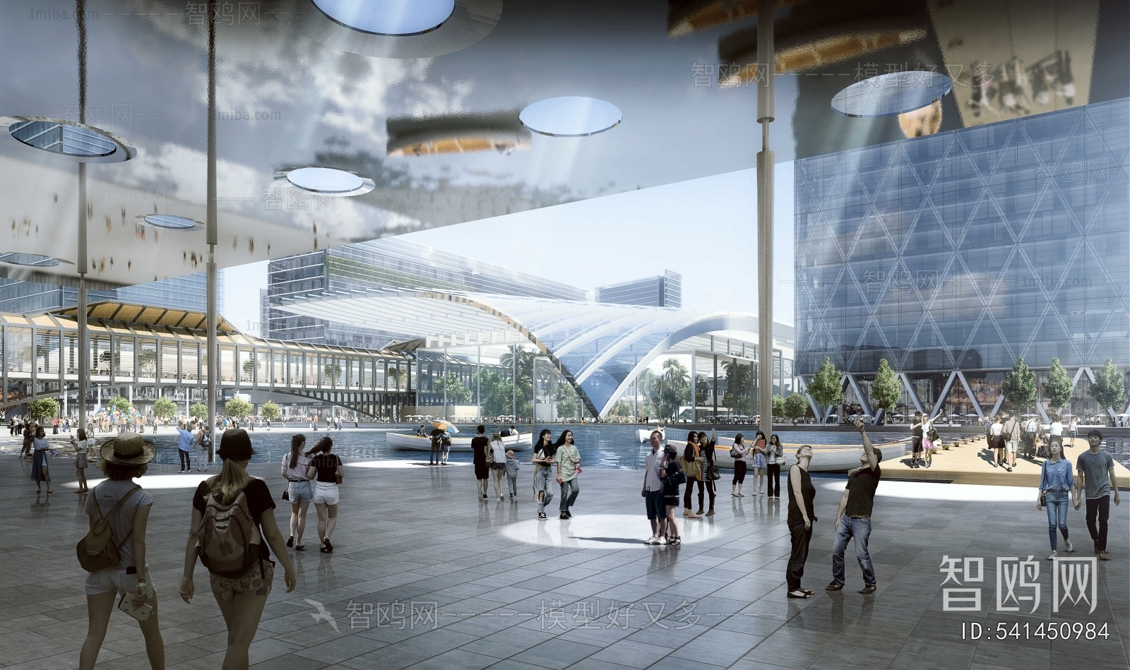 Modern Shopping Mall