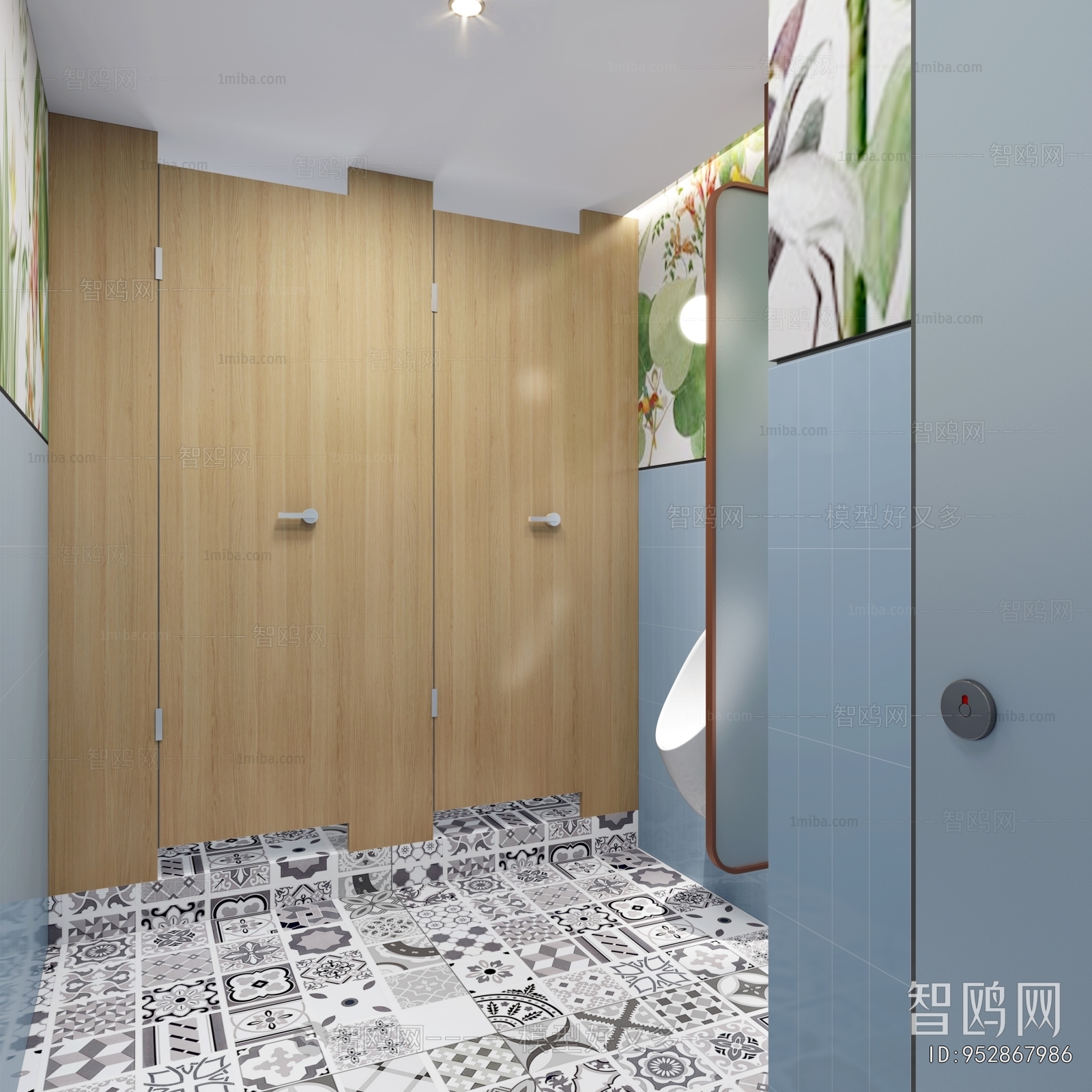 Modern Public Toilet