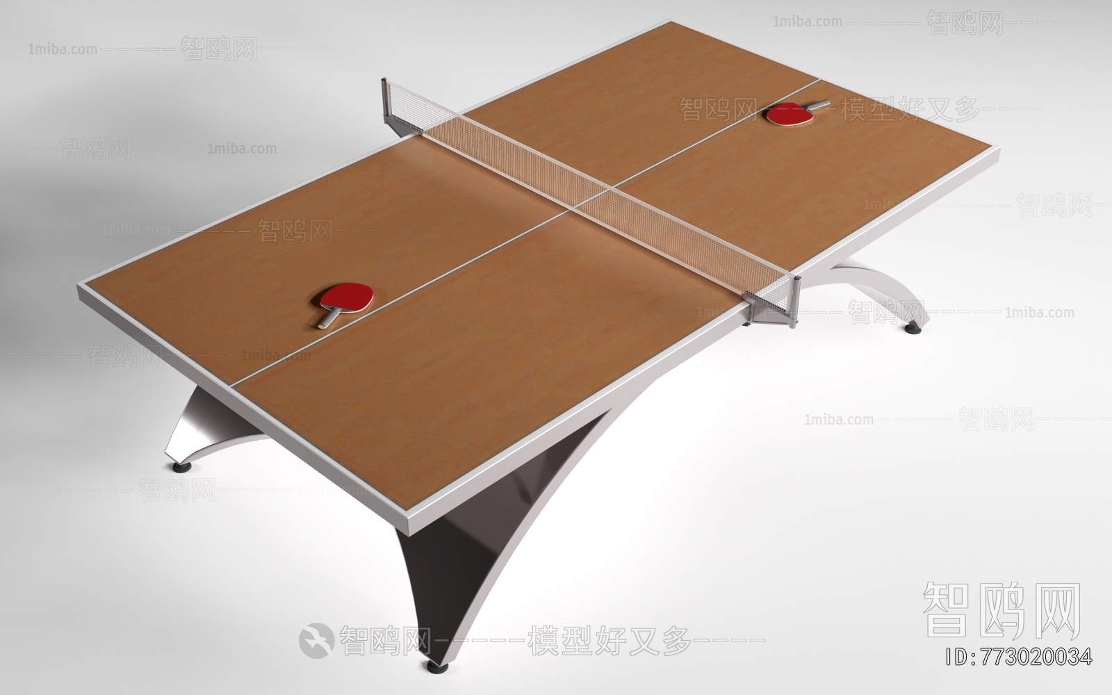 Modern Table-tennis Table
