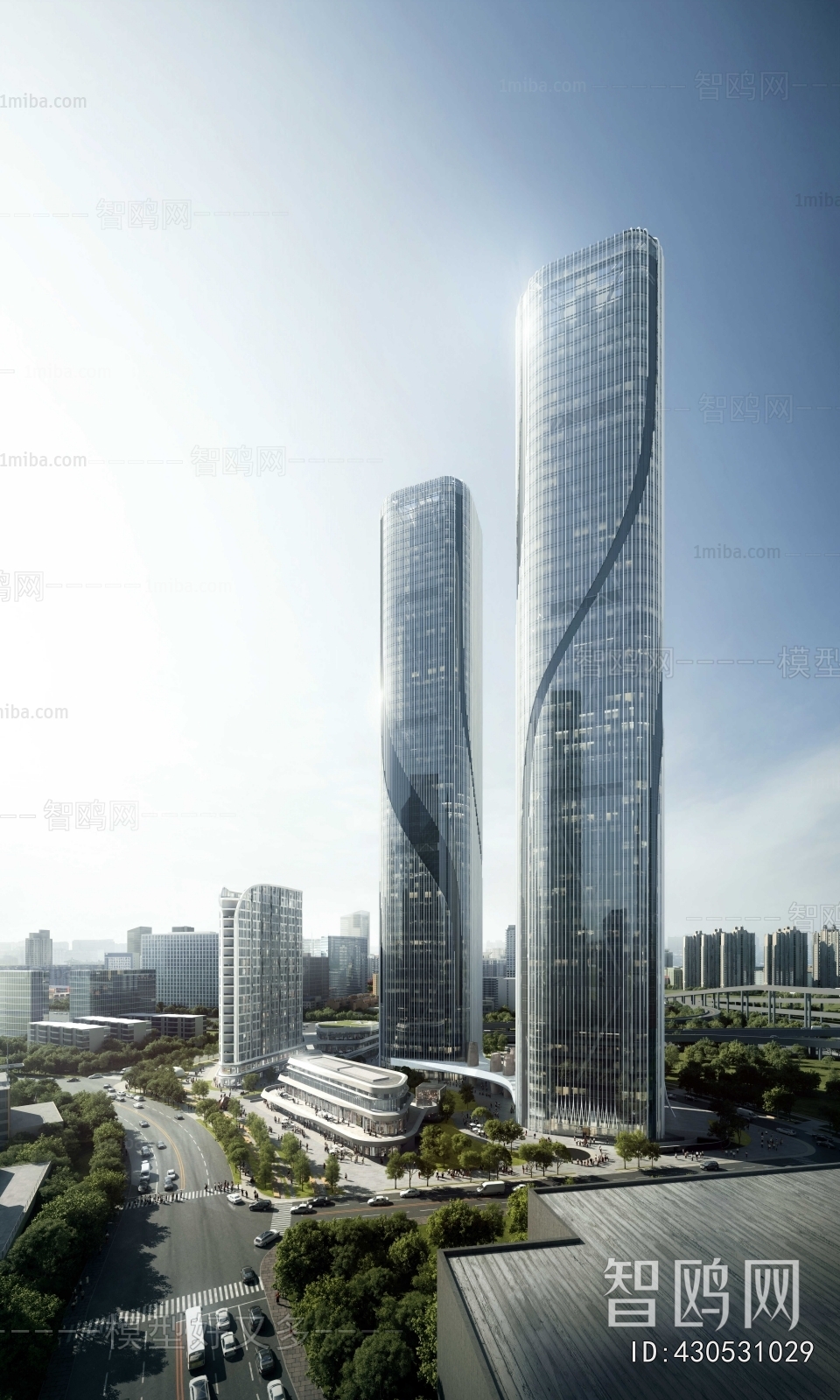 Modern Appearance Of Commercial Building