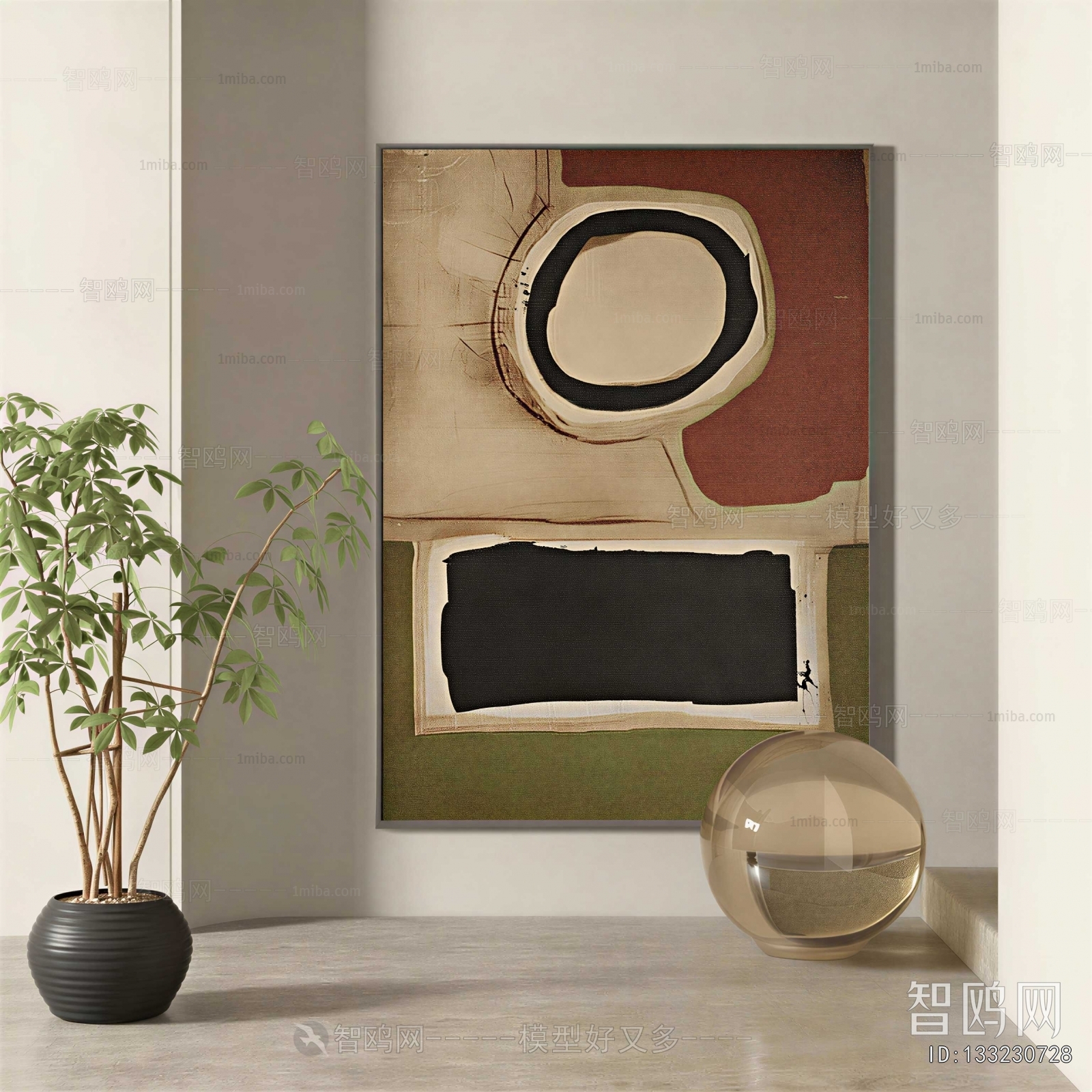 Wabi-sabi Style Painting