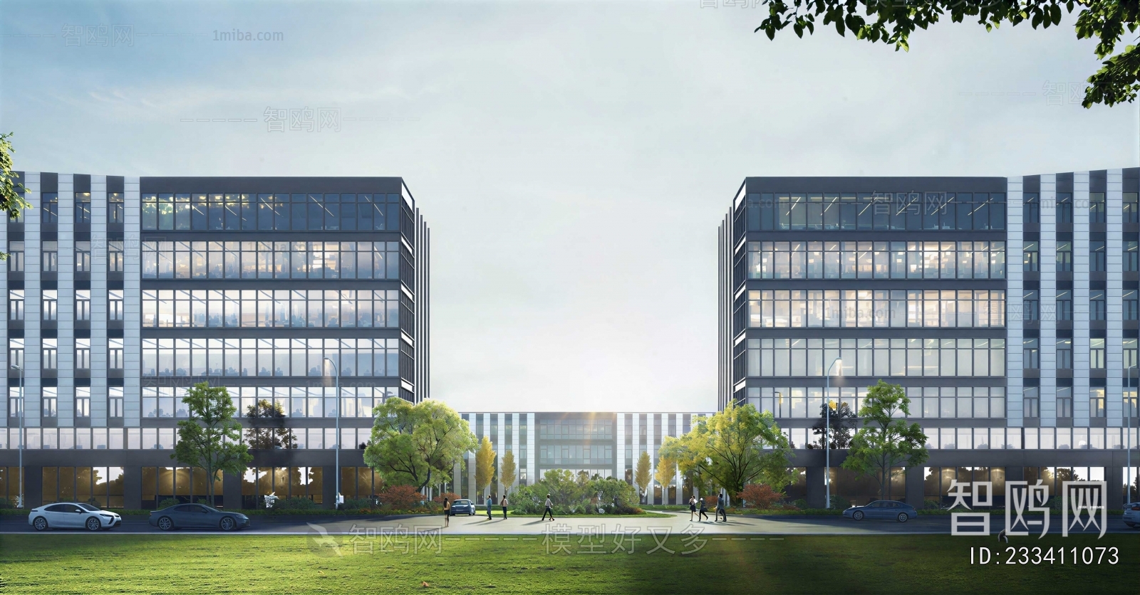 Modern Appearance Of Commercial Building
