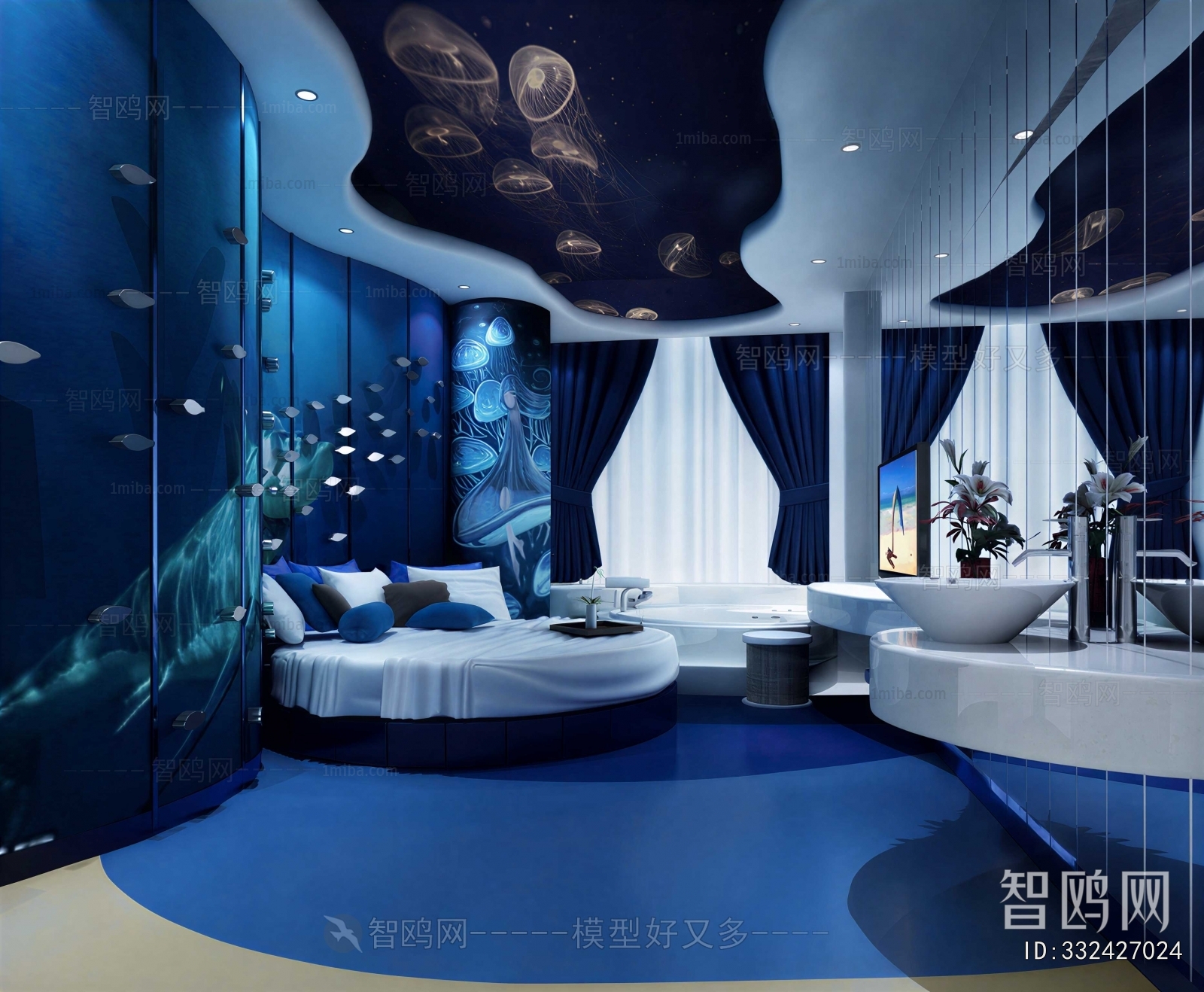 Modern Guest Room