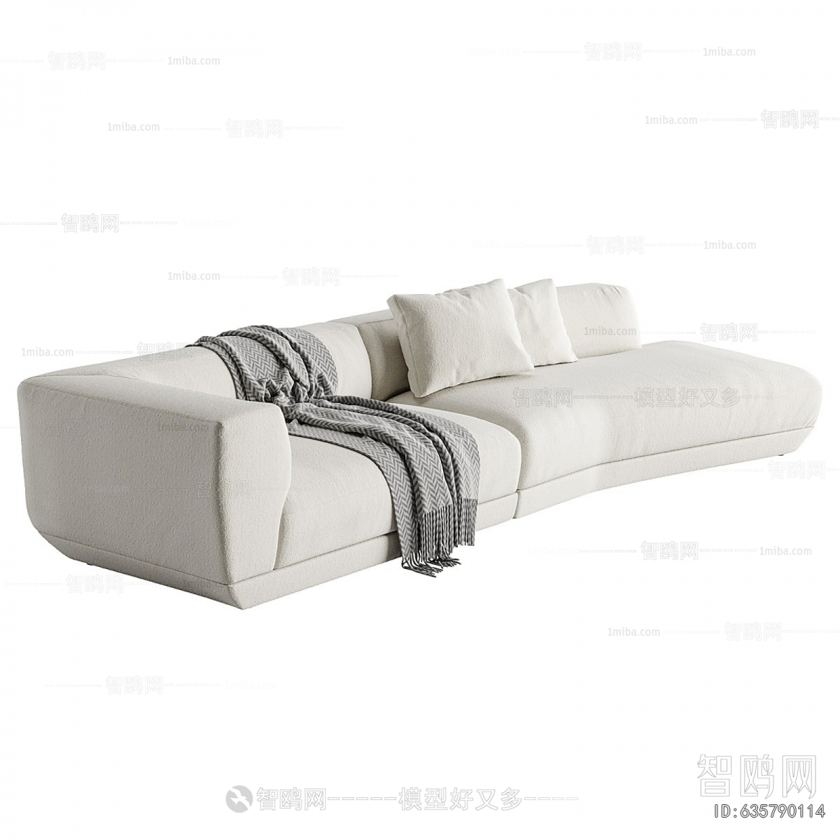 Modern Multi Person Sofa