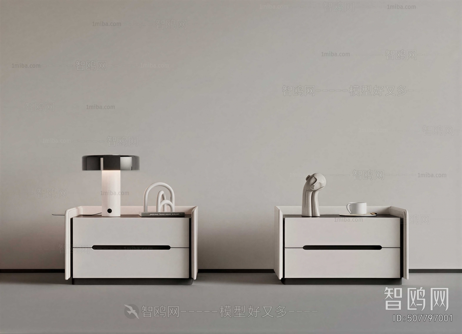 Modern Bedside Cupboard