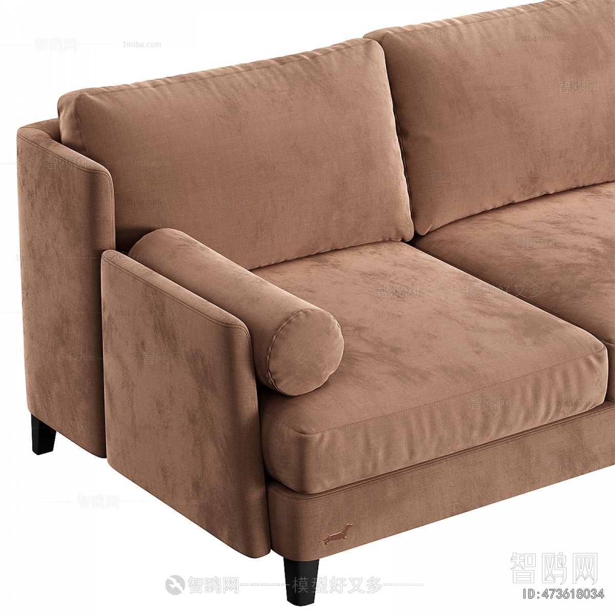 Modern Three-seat Sofa