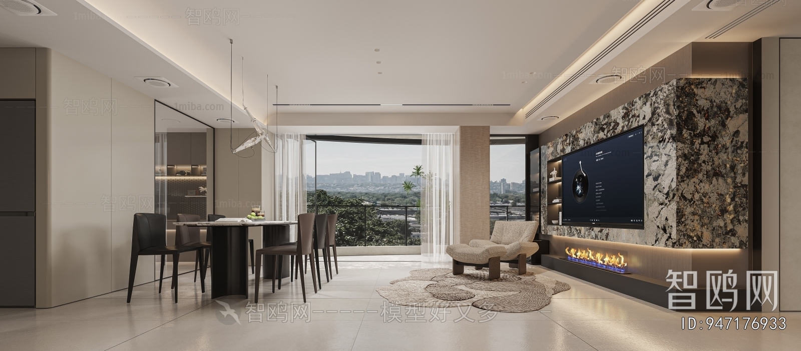 Modern A Living Room