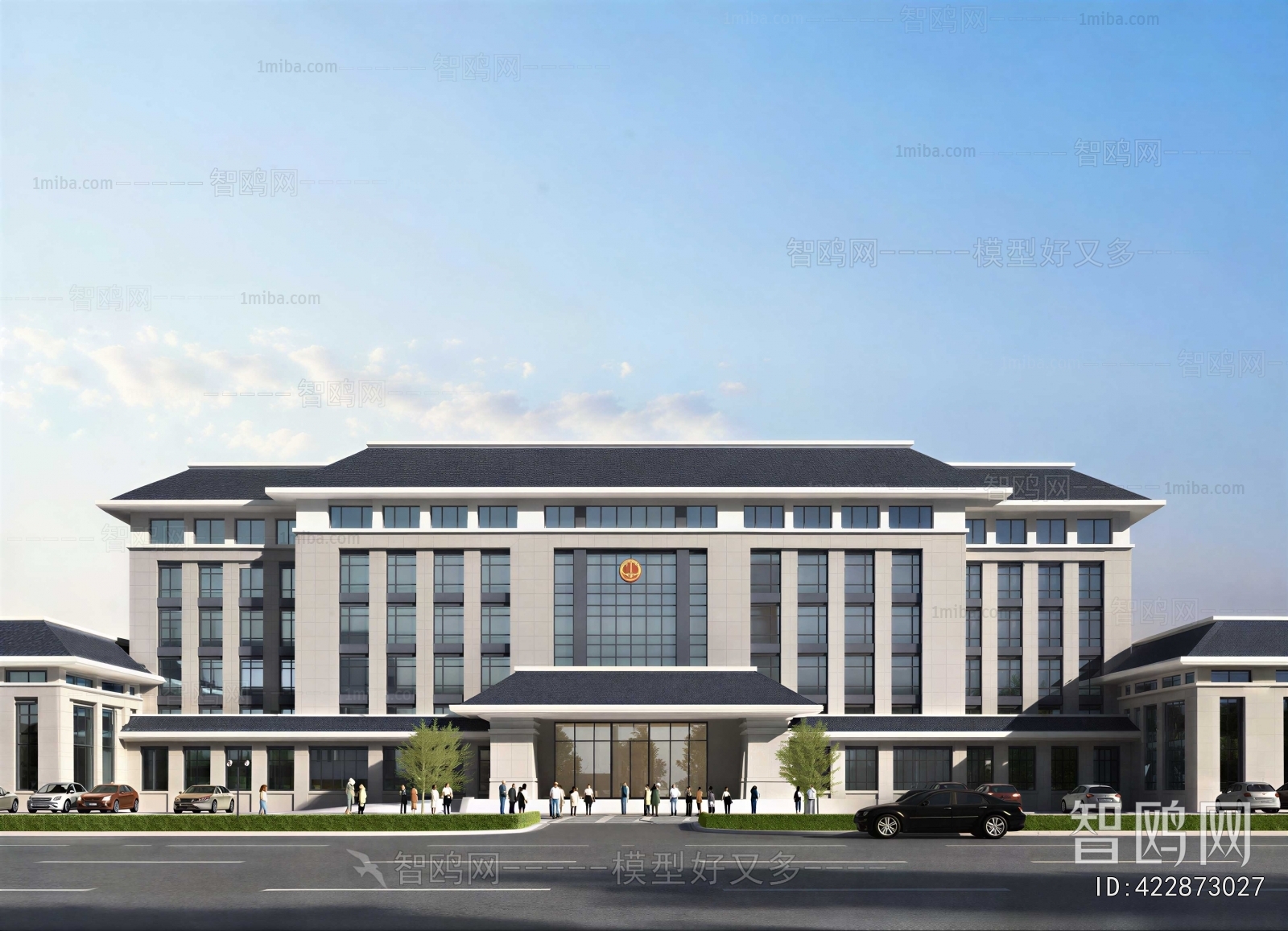 Modern Appearance Of Commercial Building