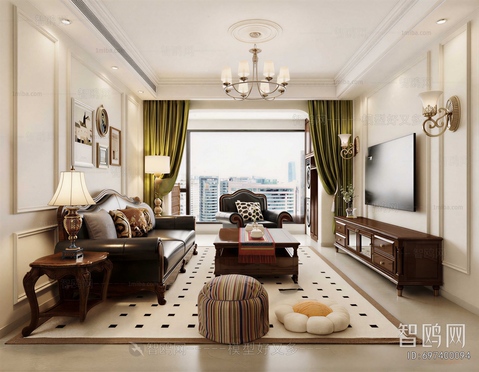 French Style A Living Room