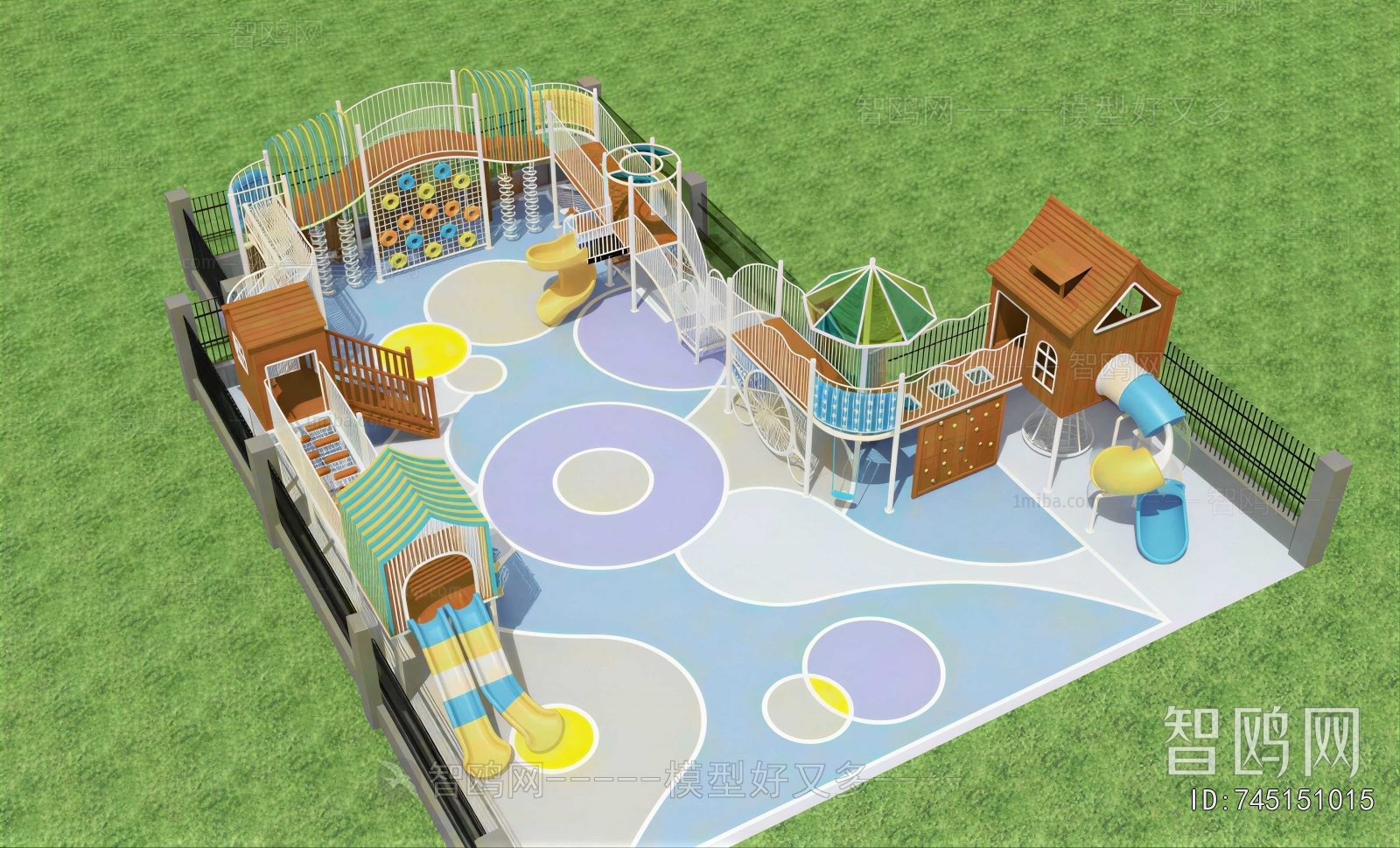 Modern Children's Amusement Park