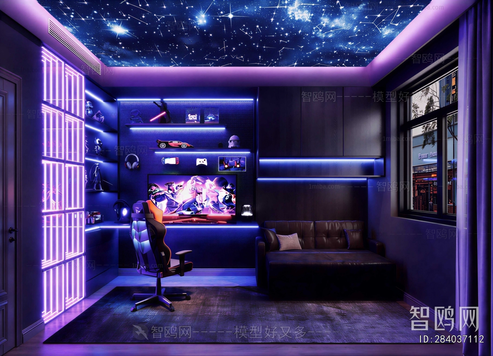 Modern E-sports Room