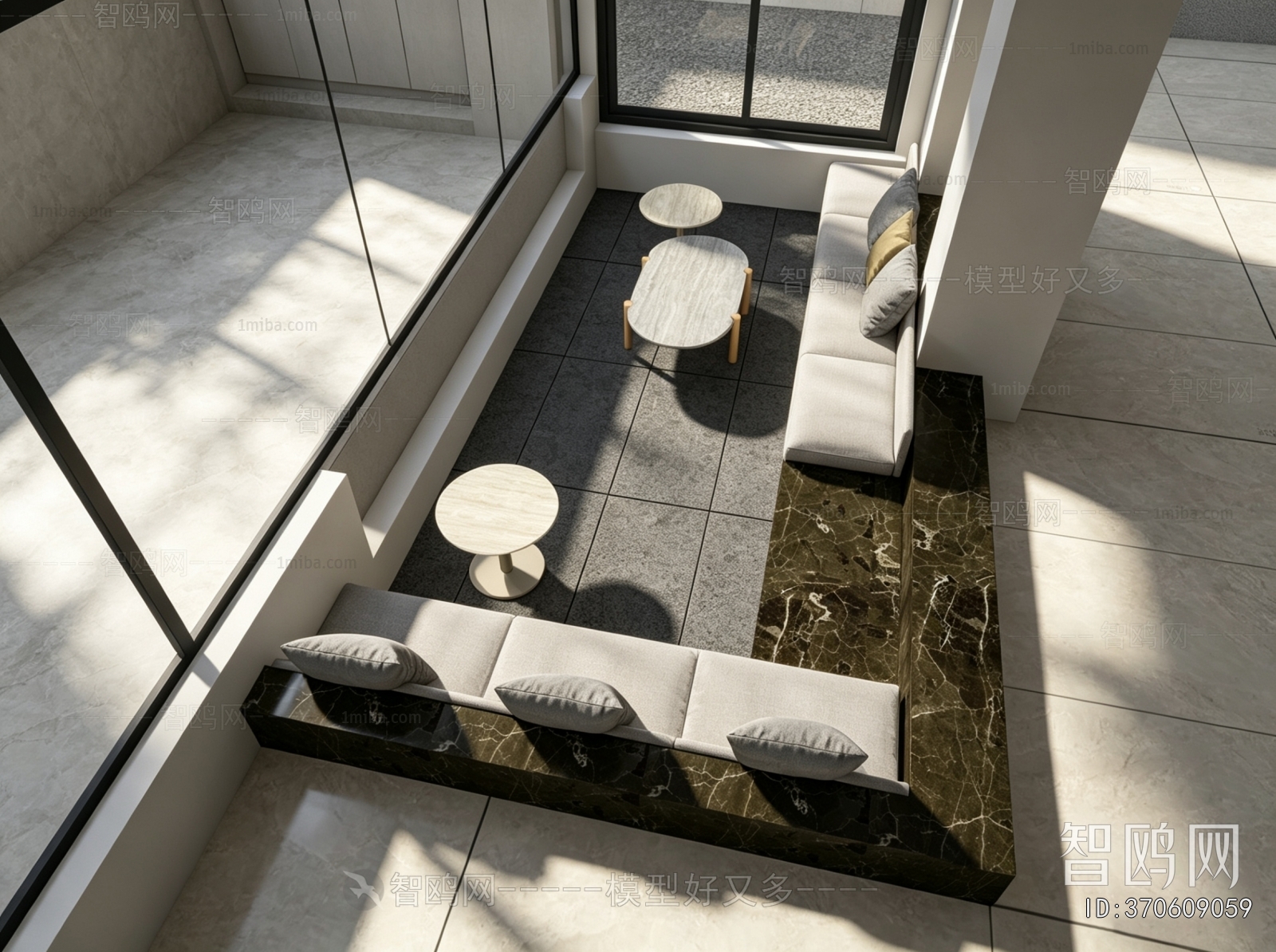 Modern Card Seat Sofa