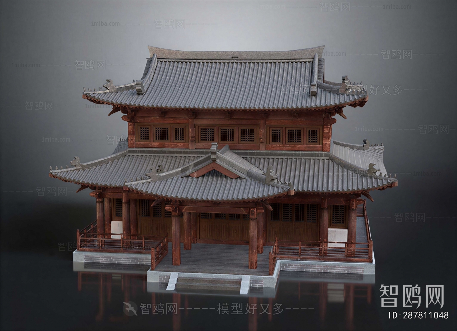 Chinese Style Ancient Architectural Buildings