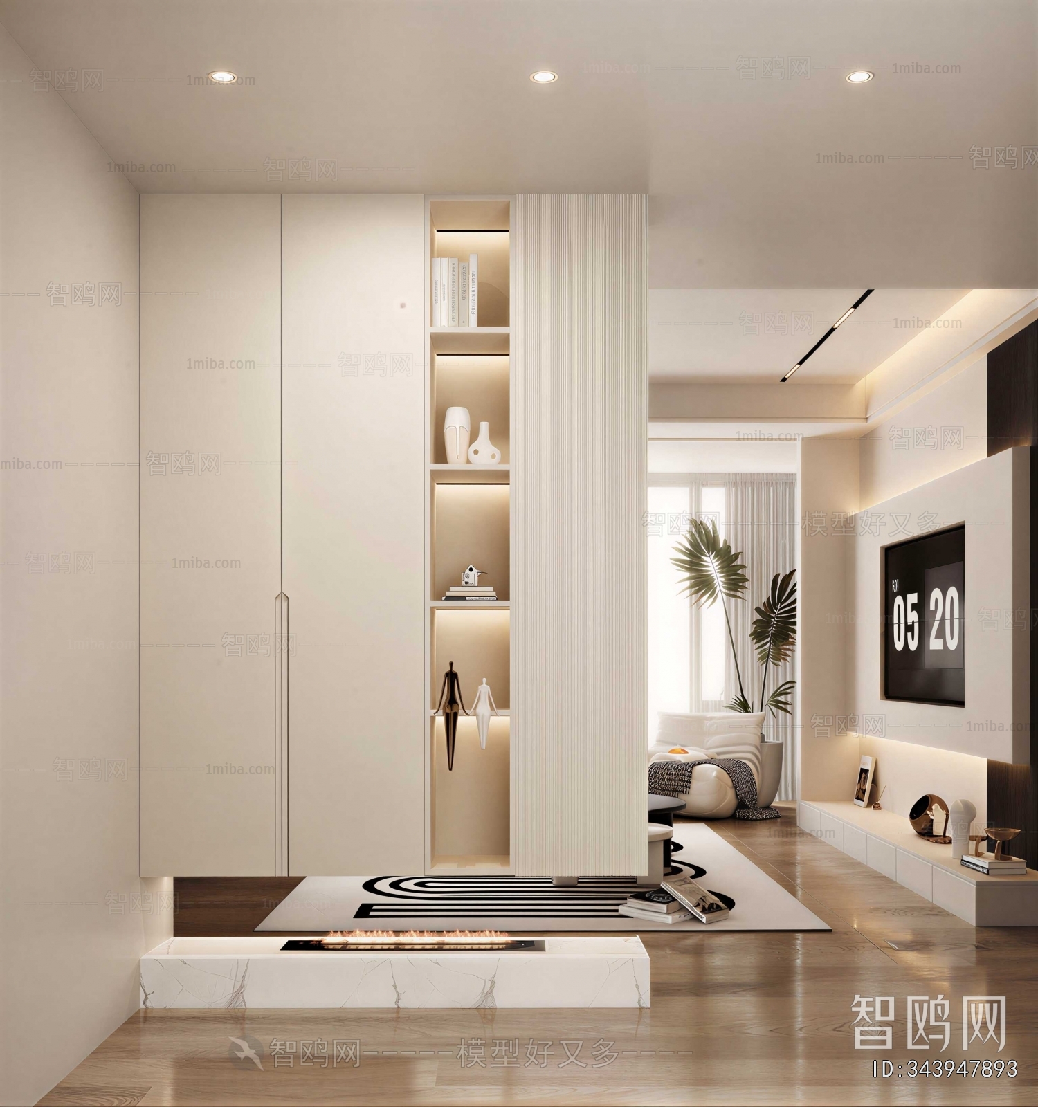 Modern Hallway