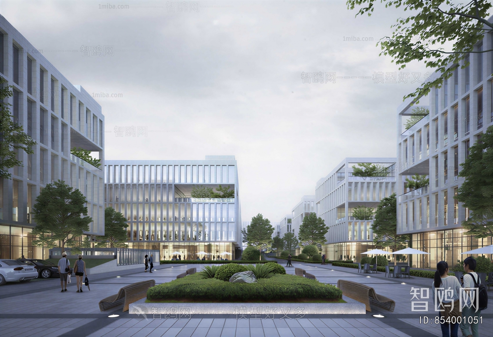 Modern Appearance Of Commercial Building