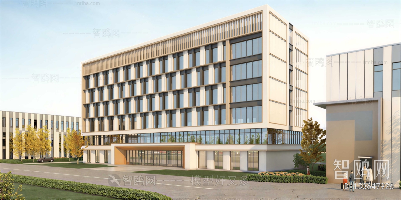 Modern Appearance Of Commercial Building