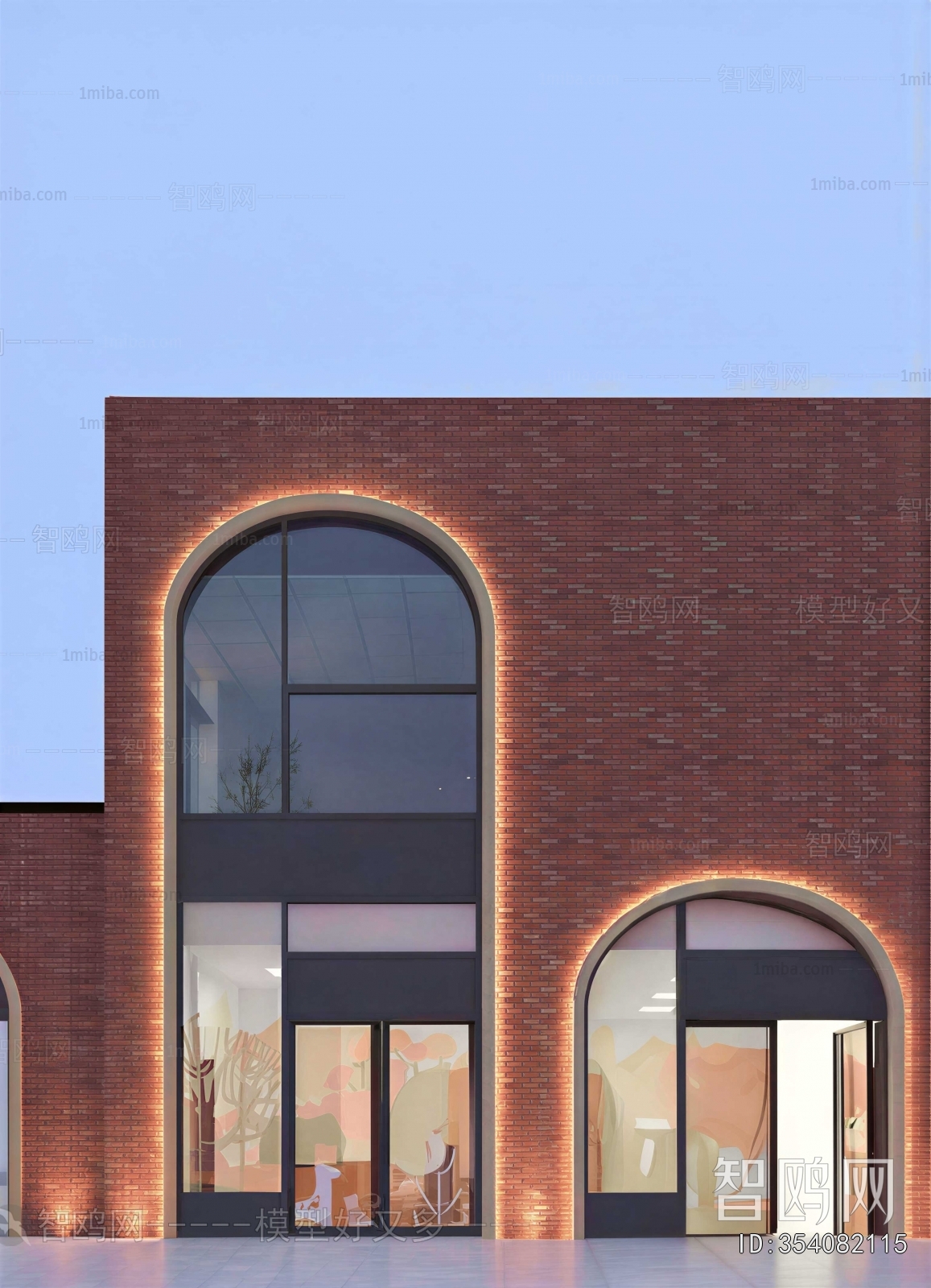 Modern Appearance Of Commercial Building
