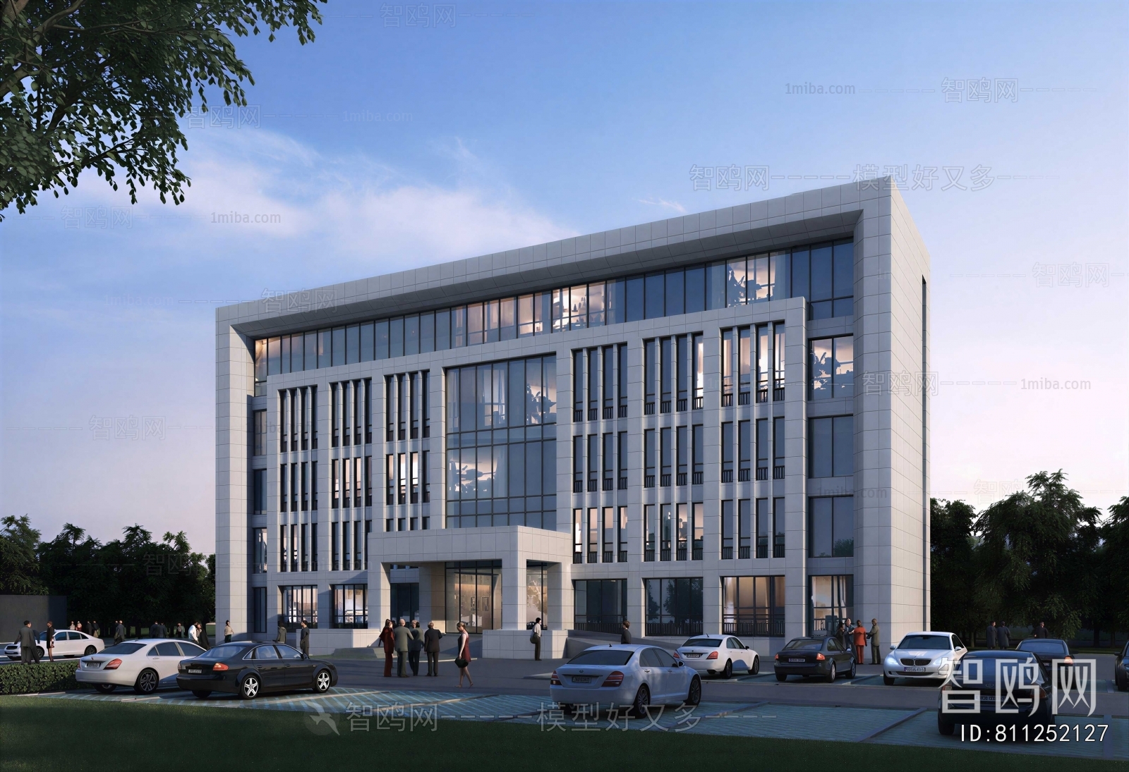 Modern Appearance Of Commercial Building