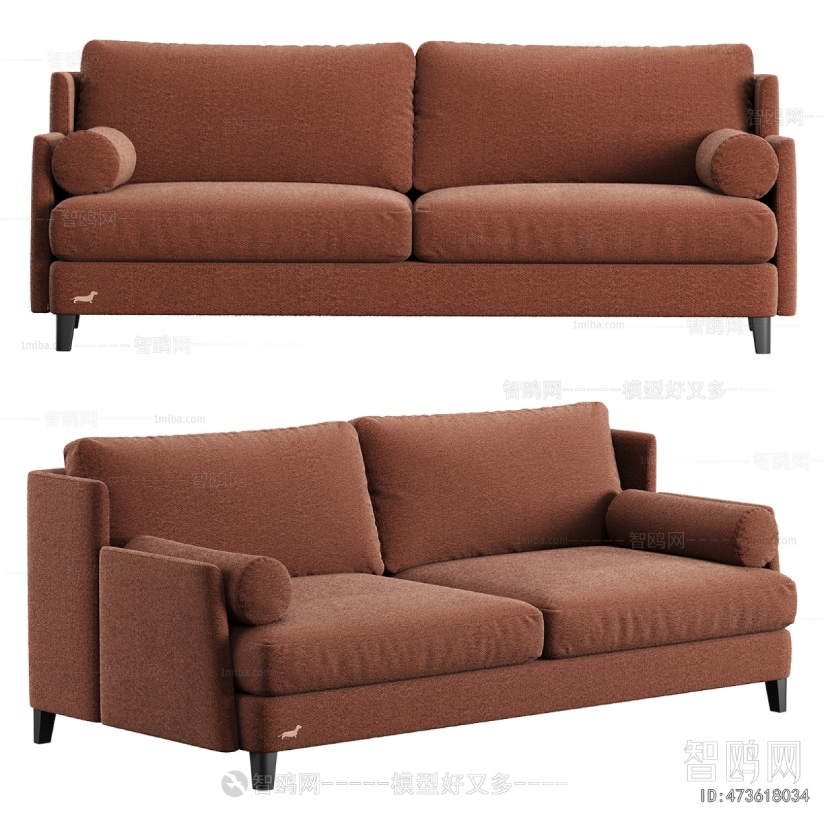 Modern Three-seat Sofa