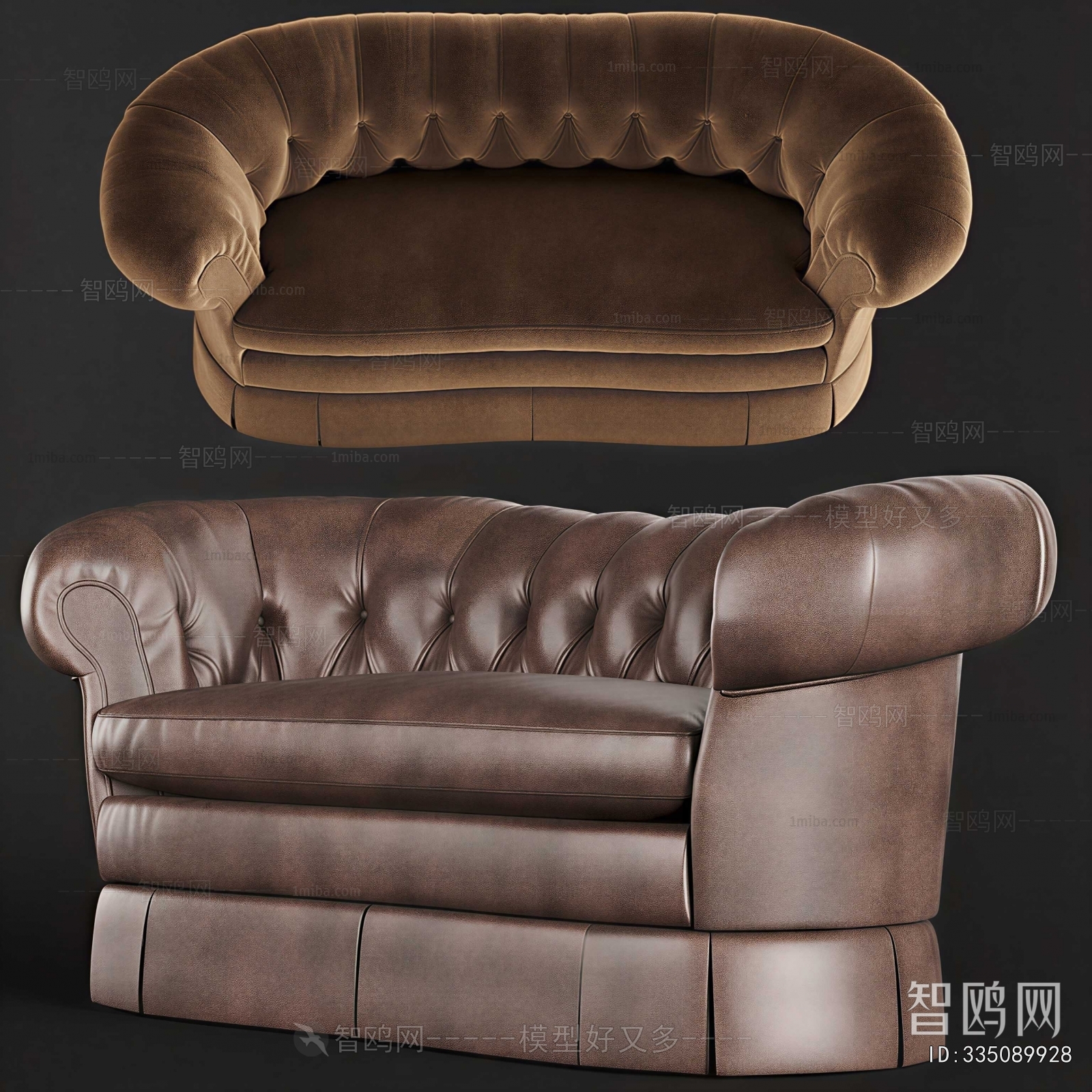 European Style A Sofa For Two