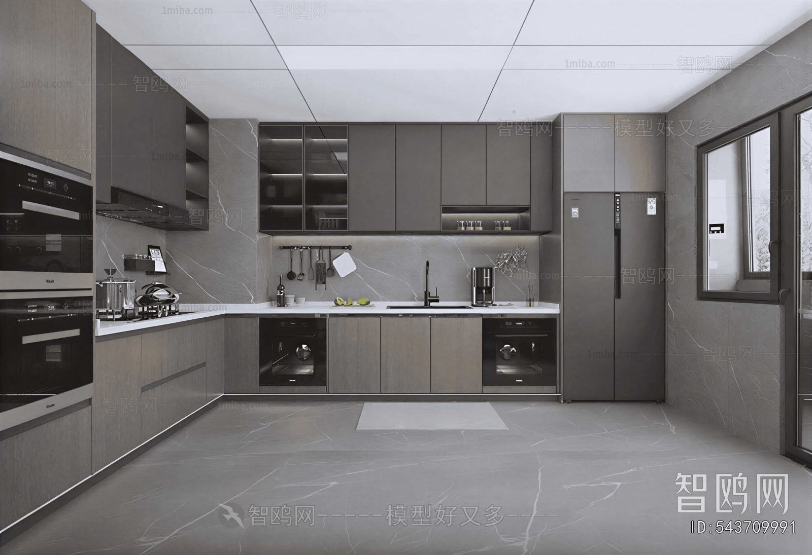Modern The Kitchen
