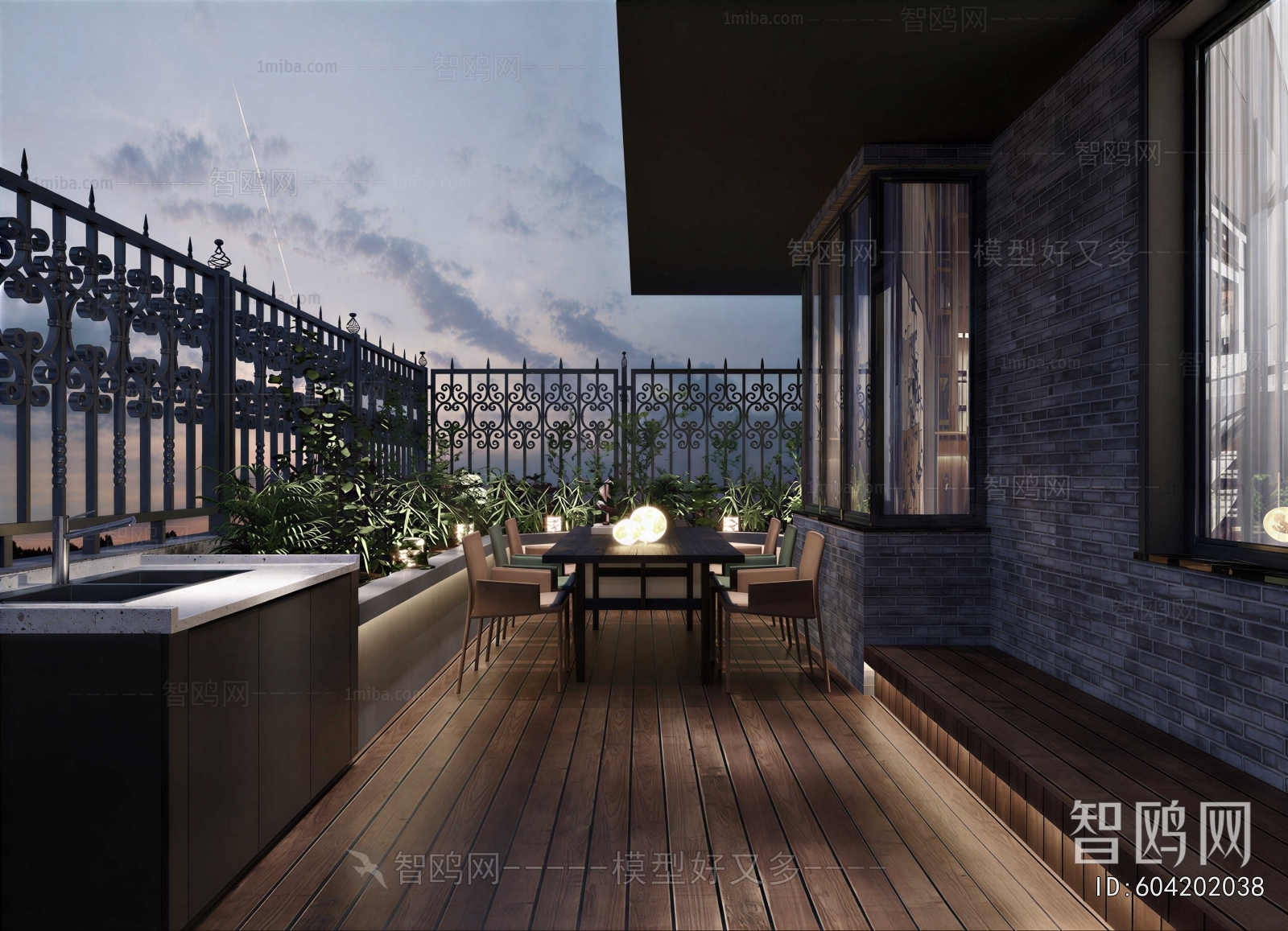 Modern Terrace