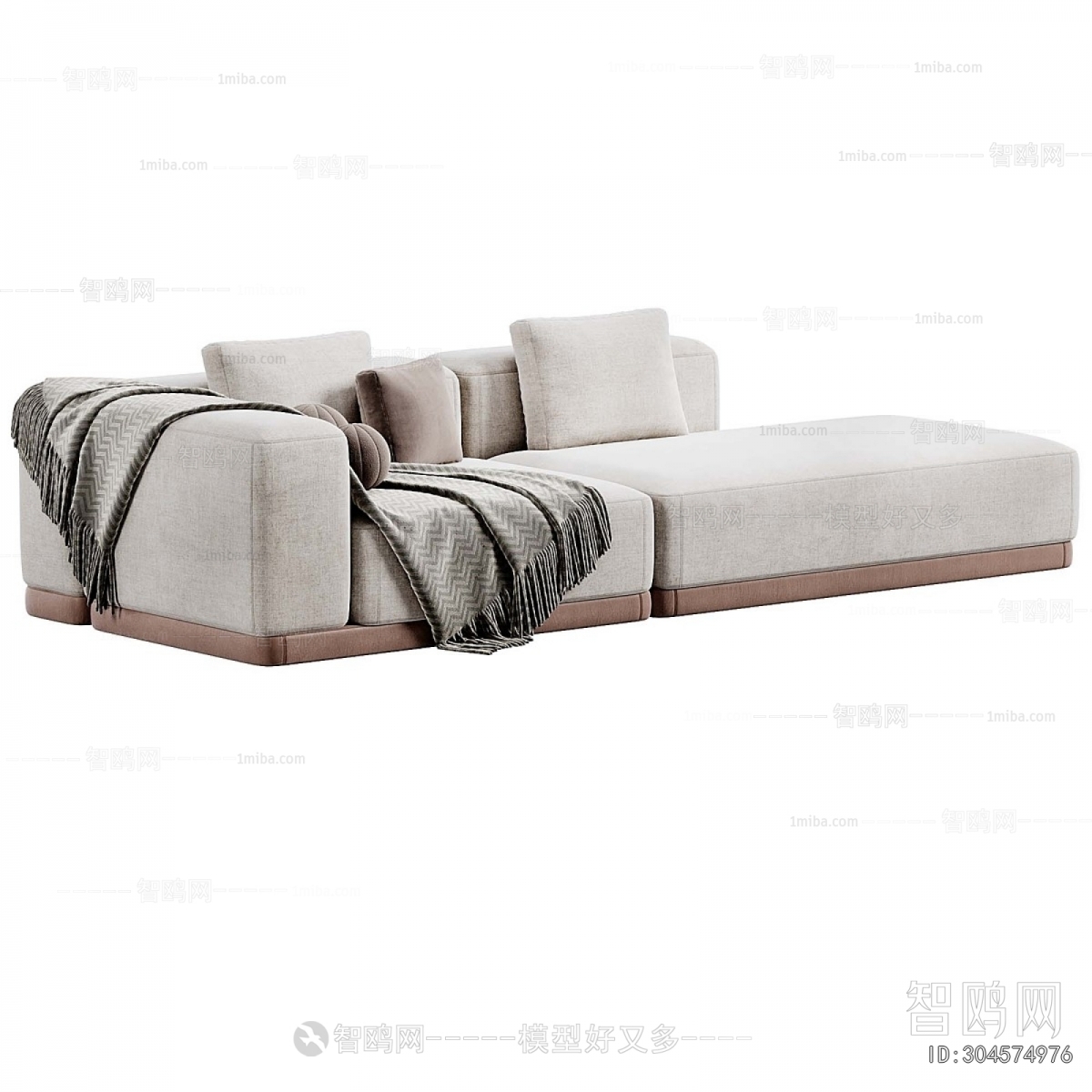 Modern Three-seat Sofa