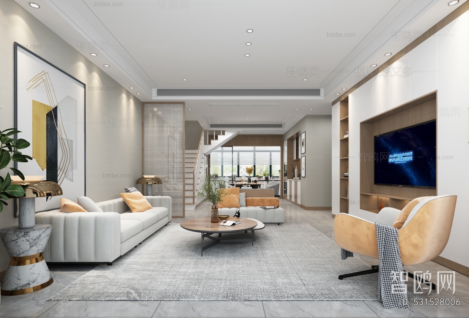 Modern A Living Room