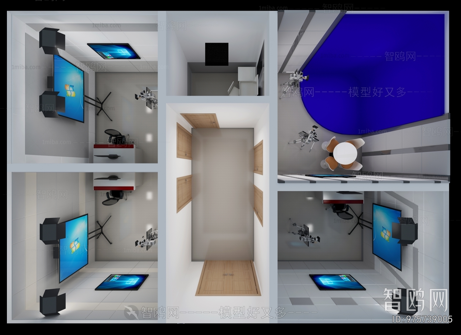 Modern Studio/Recording Studio/Live Room