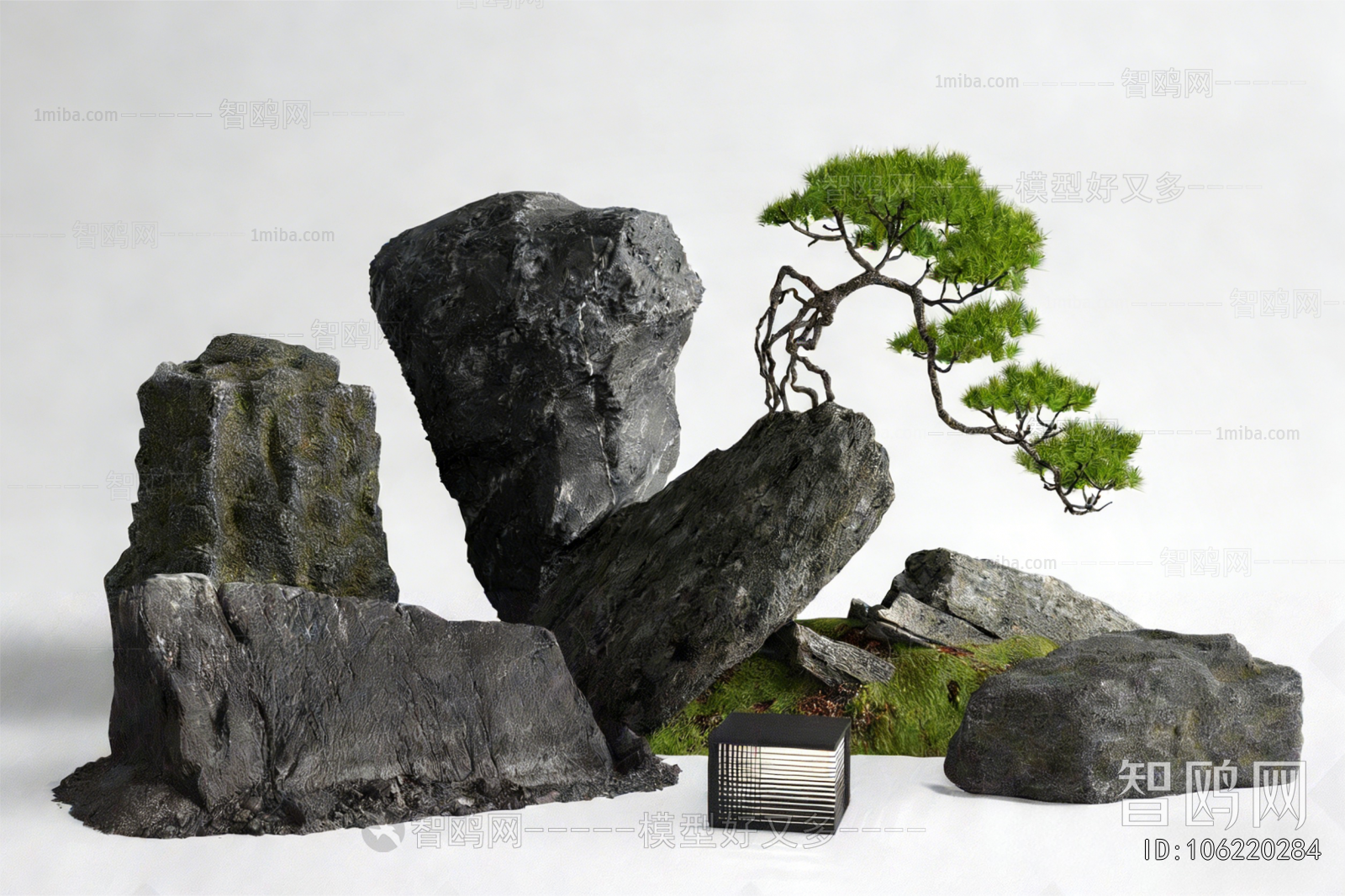 Modern Rockery Waterscape