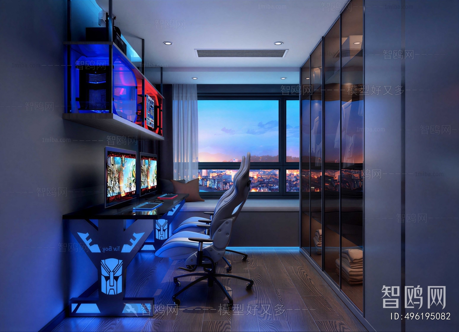Modern E-sports Room