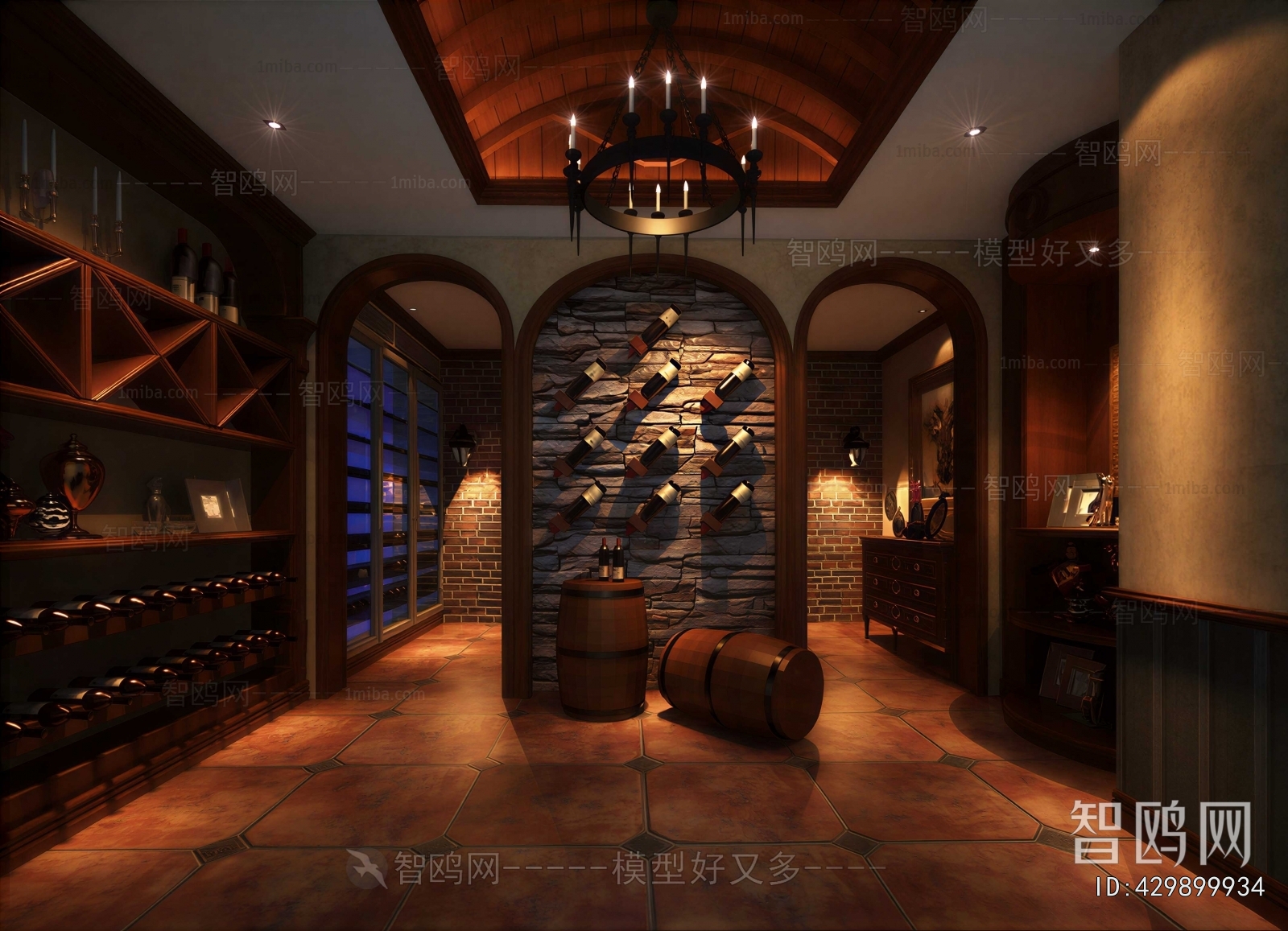 Modern Wine Cellar/Wine Tasting Room