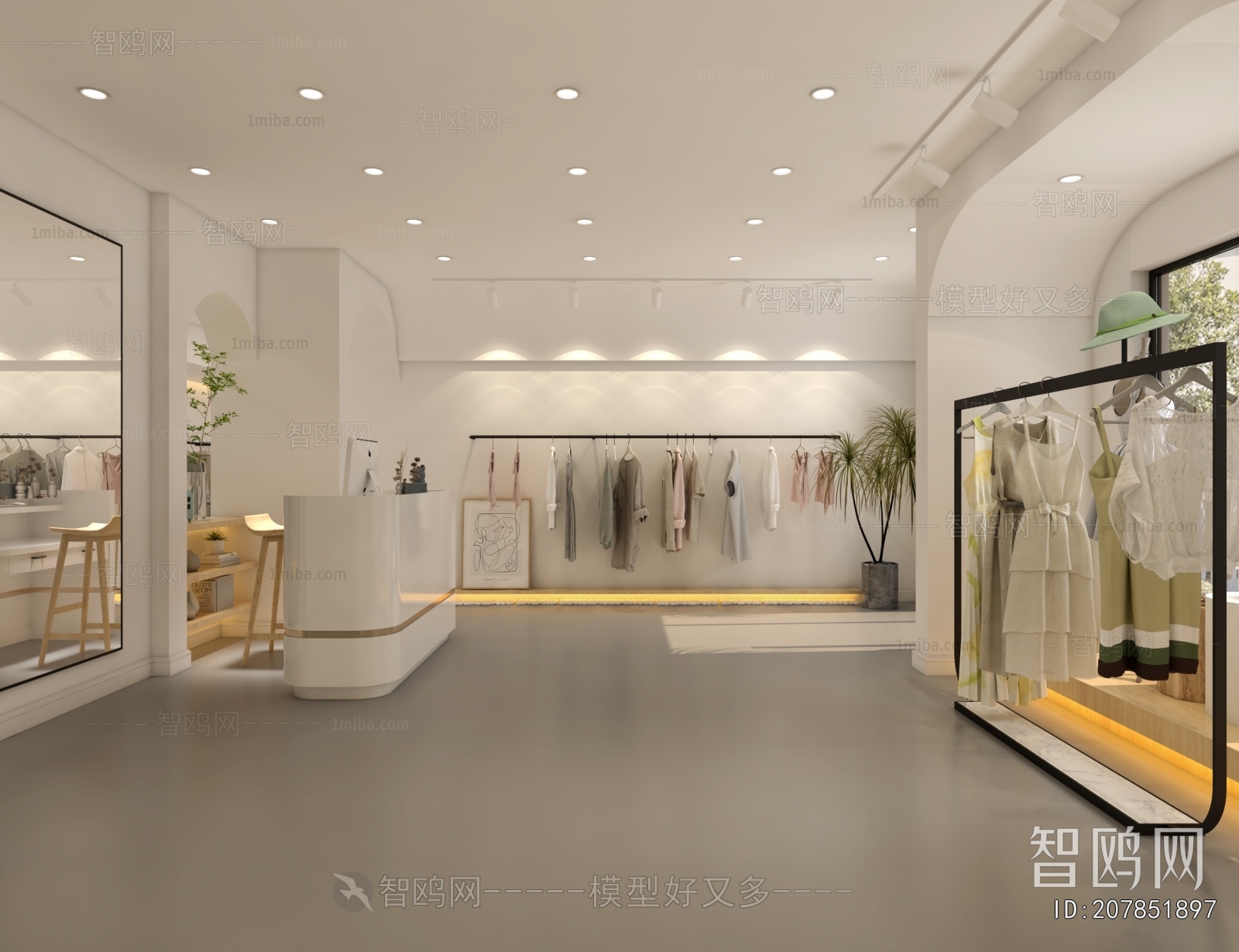 Modern Clothing Store
