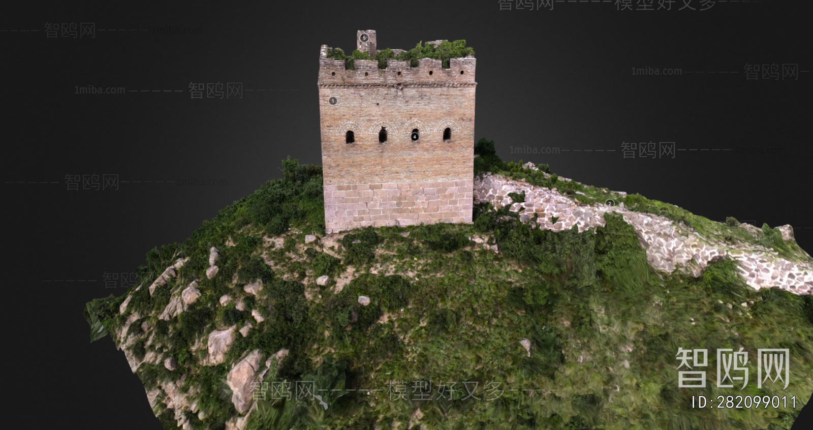 Chinese Style Ancient Architectural Buildings