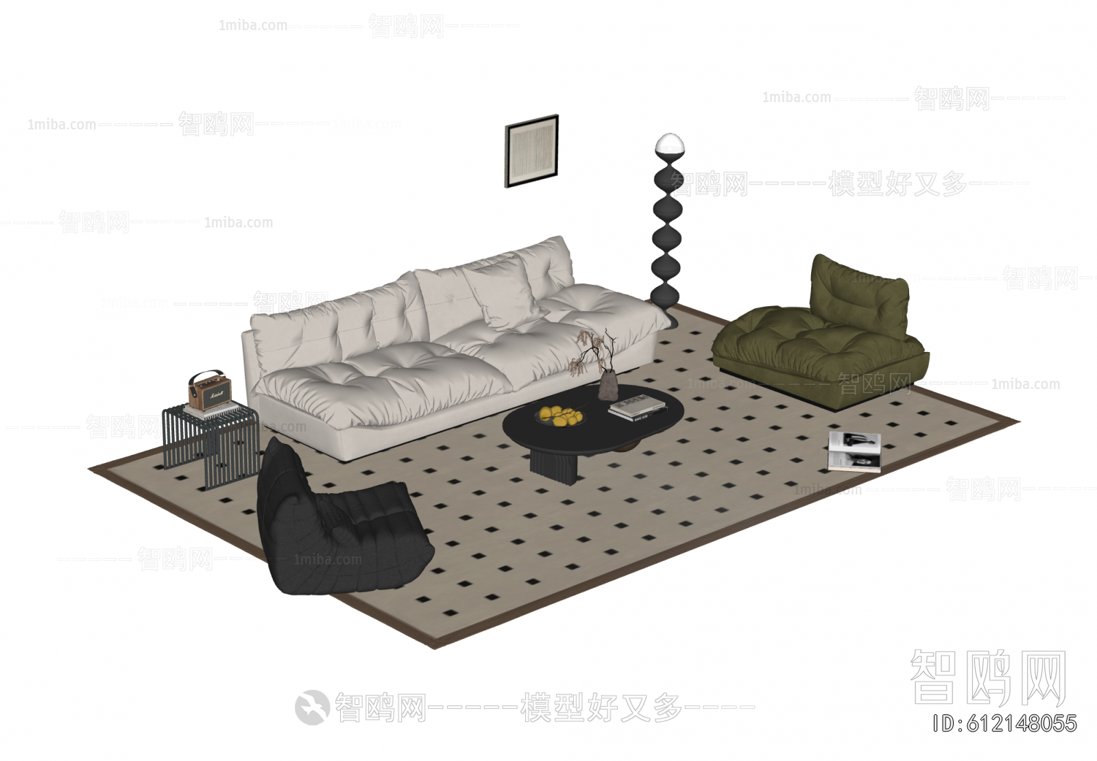 French Style Sofa Combination
