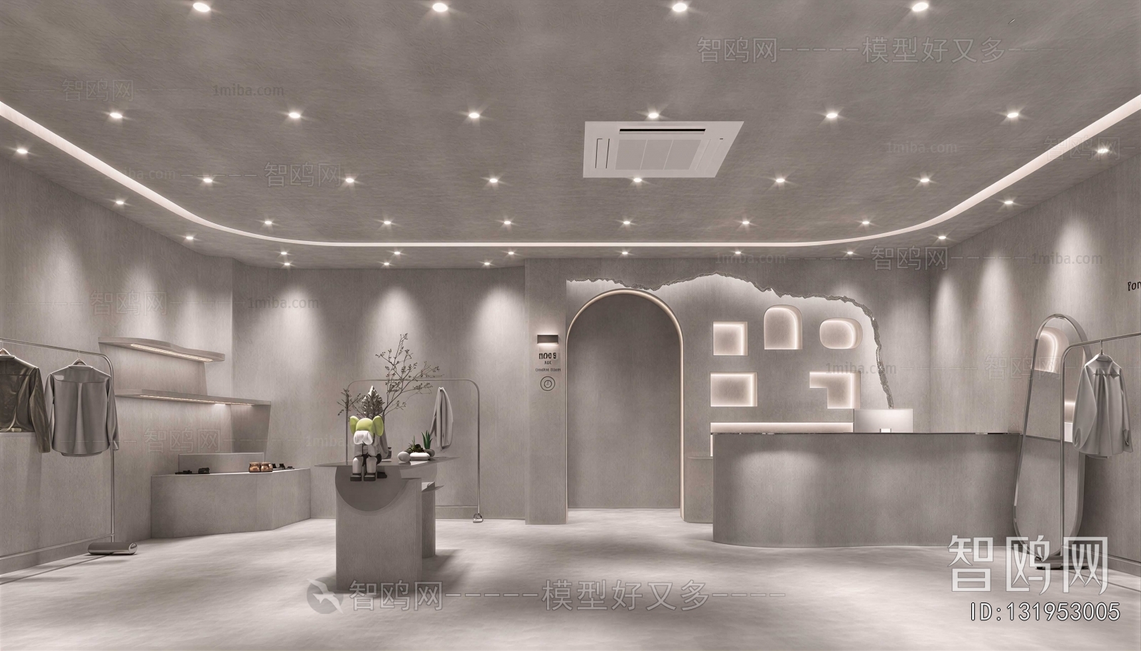 Modern Clothing Store