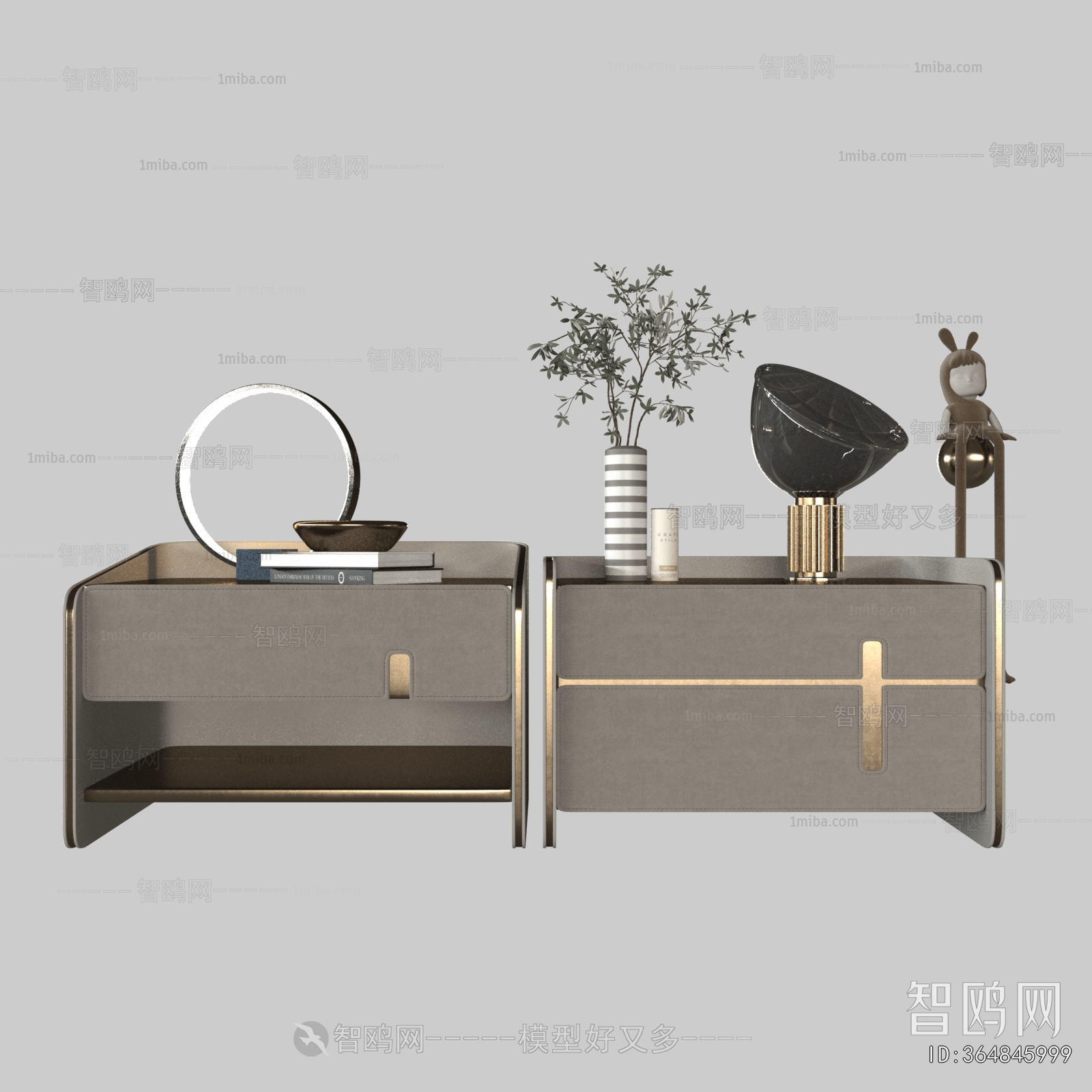 Modern Bedside Cupboard