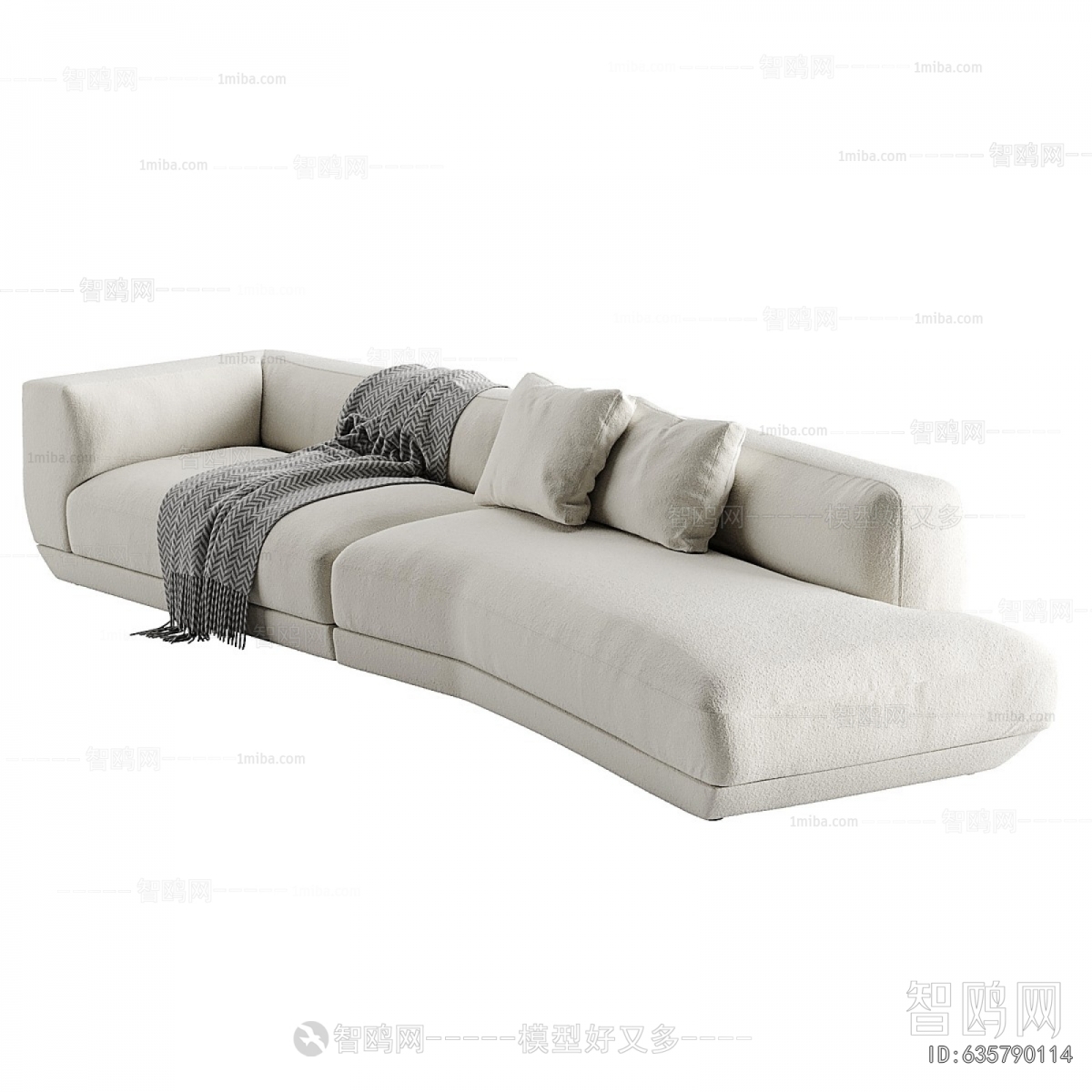 Modern Multi Person Sofa