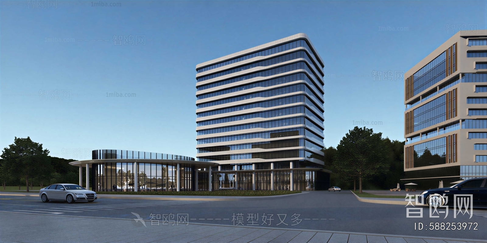 Modern Appearance Of Commercial Building