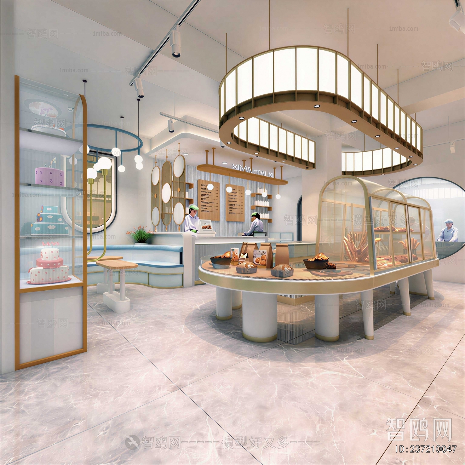 Modern Dessert Shop