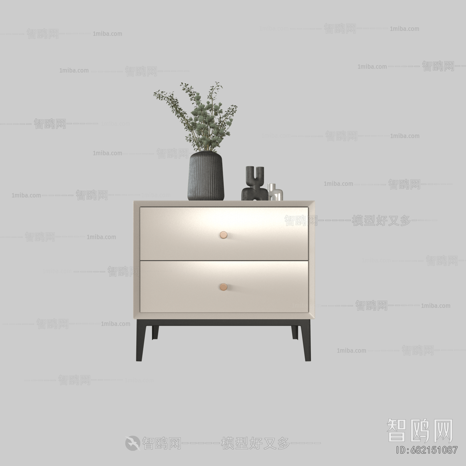 Modern Bedside Cupboard