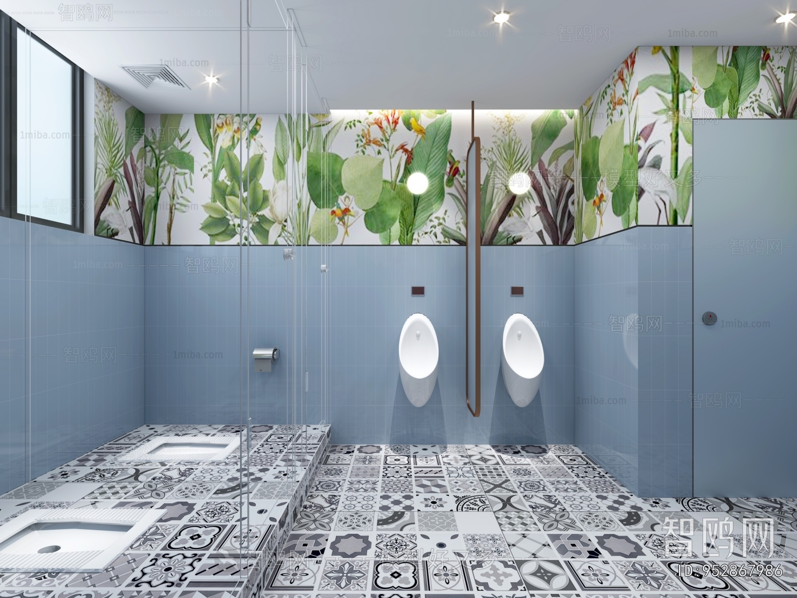 Modern Public Toilet