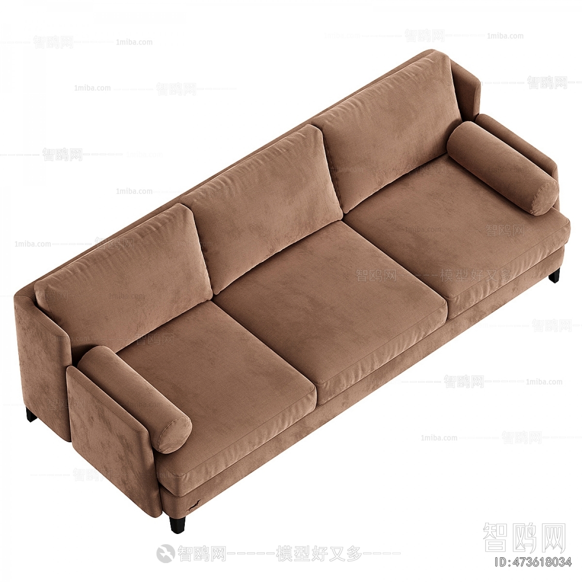 Modern Three-seat Sofa
