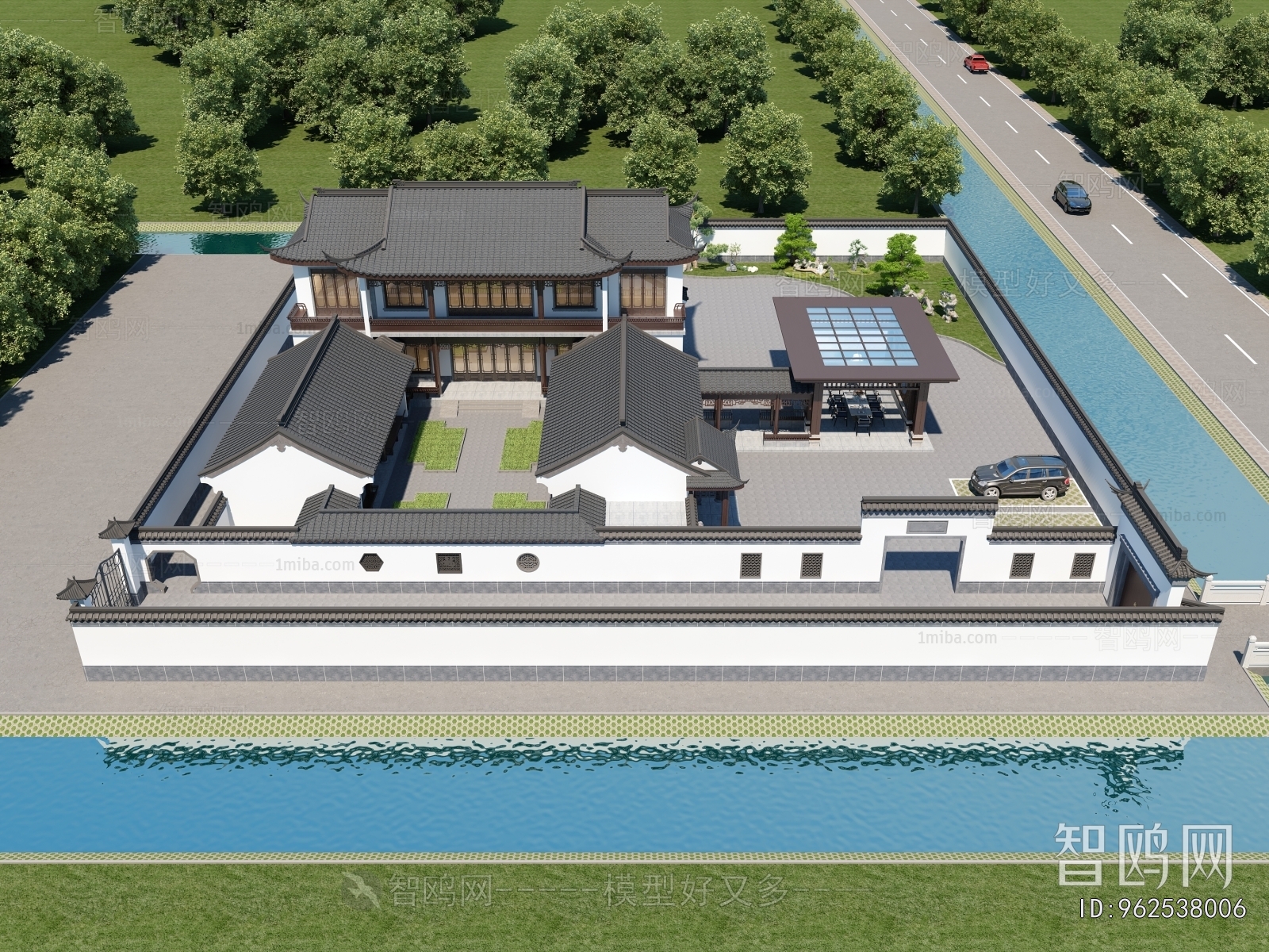 New Chinese Style Detached Villa