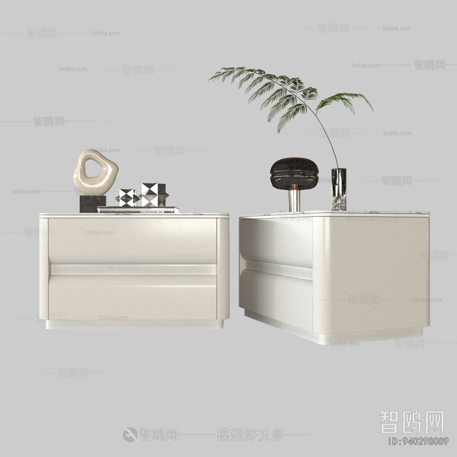Modern Bedside Cupboard