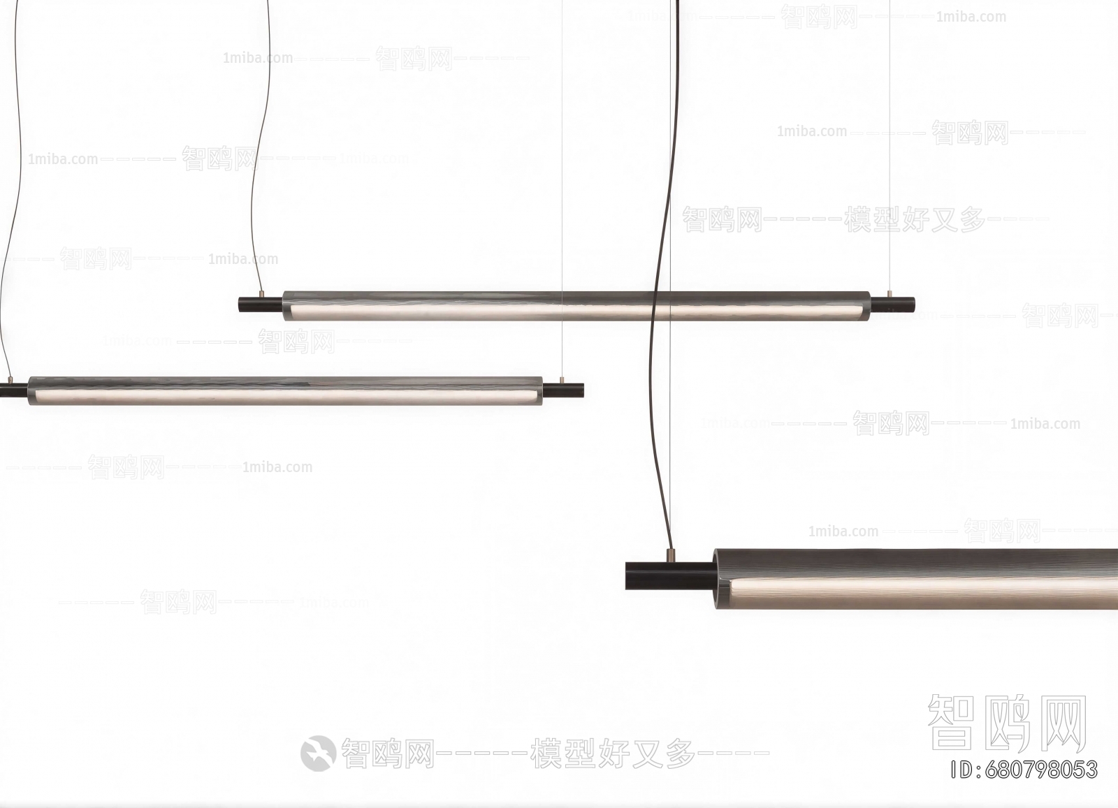 Modern Long Chandelier