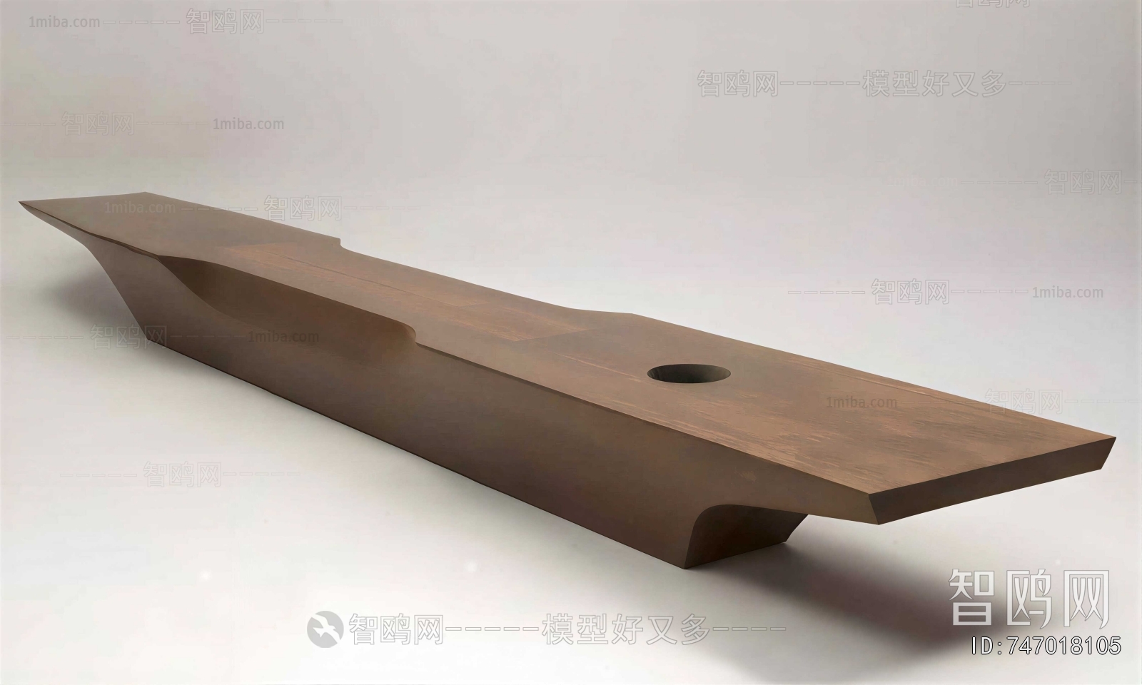 Wabi-sabi Style Bench