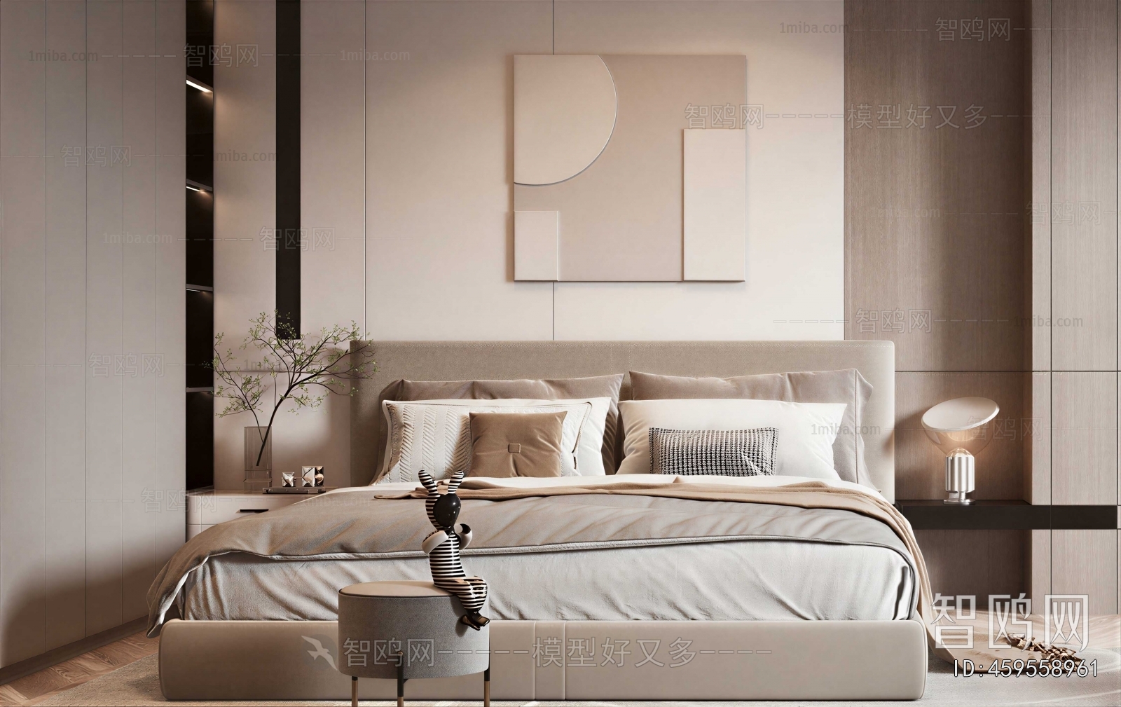 Modern Double Bed